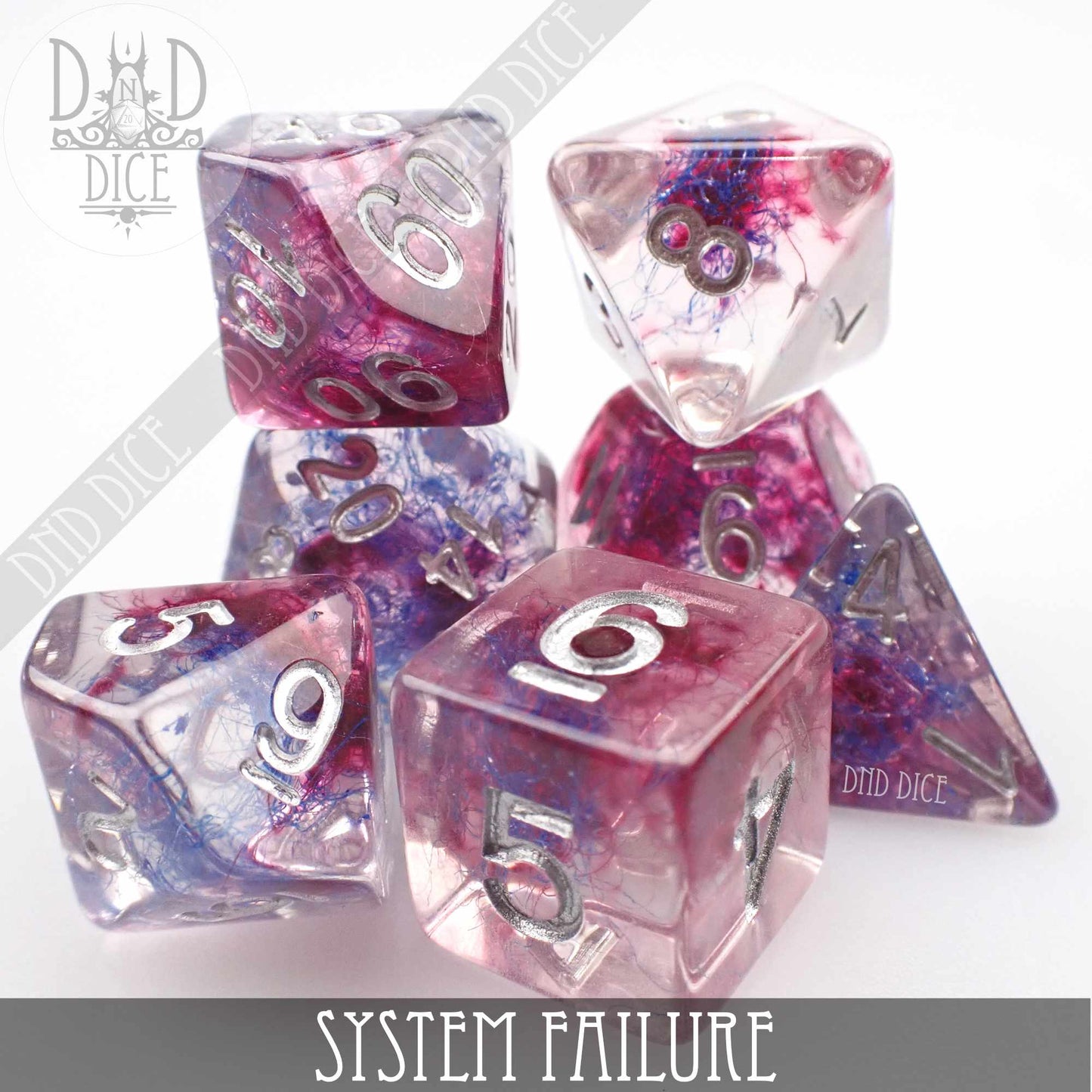 System Failure Dice Set - Premium Dice Sets & Games from DND DICE - Just $12! Shop now at Game Crave Tournament Store