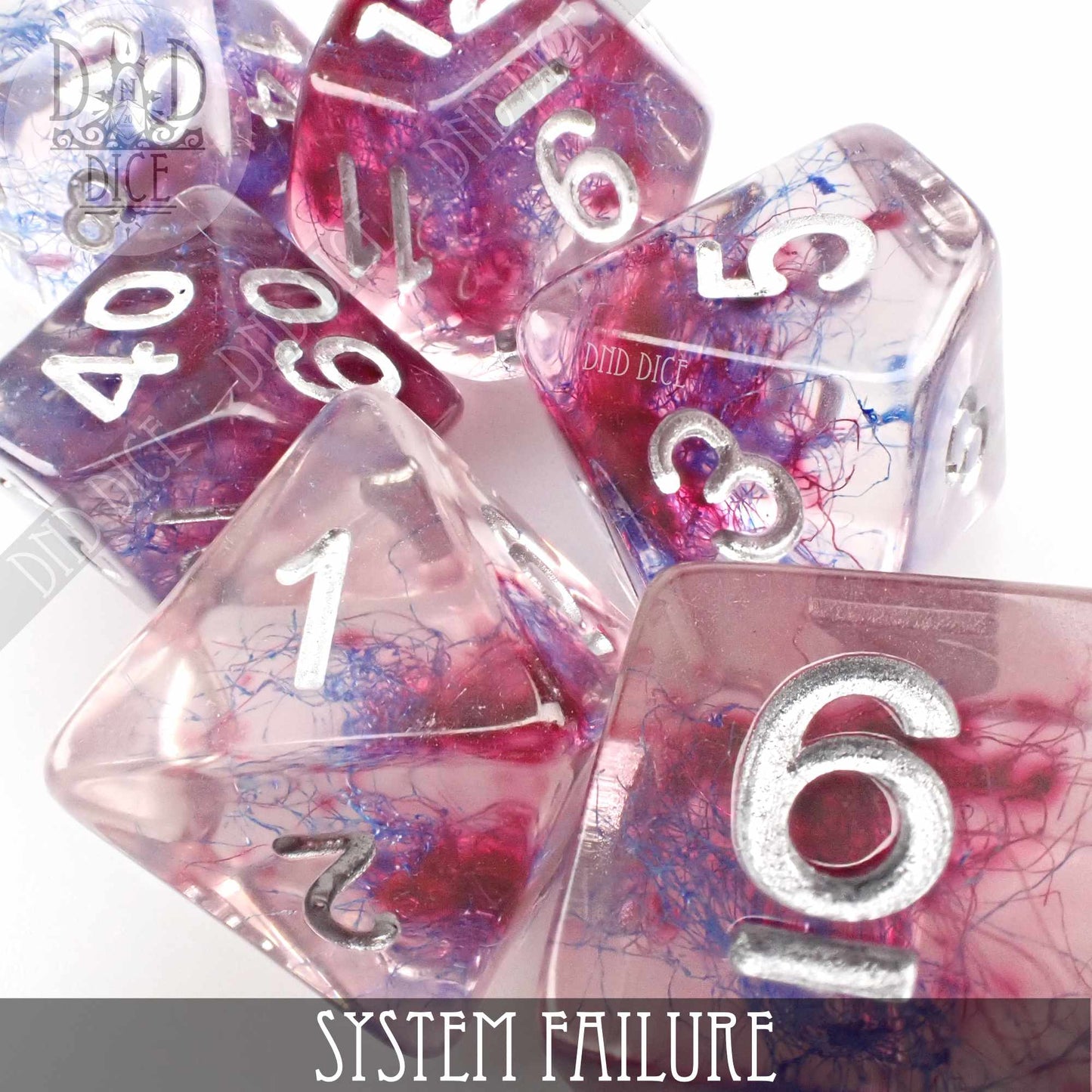 System Failure Dice Set - Premium Dice Sets & Games from DND DICE - Just $12! Shop now at Game Crave Tournament Store