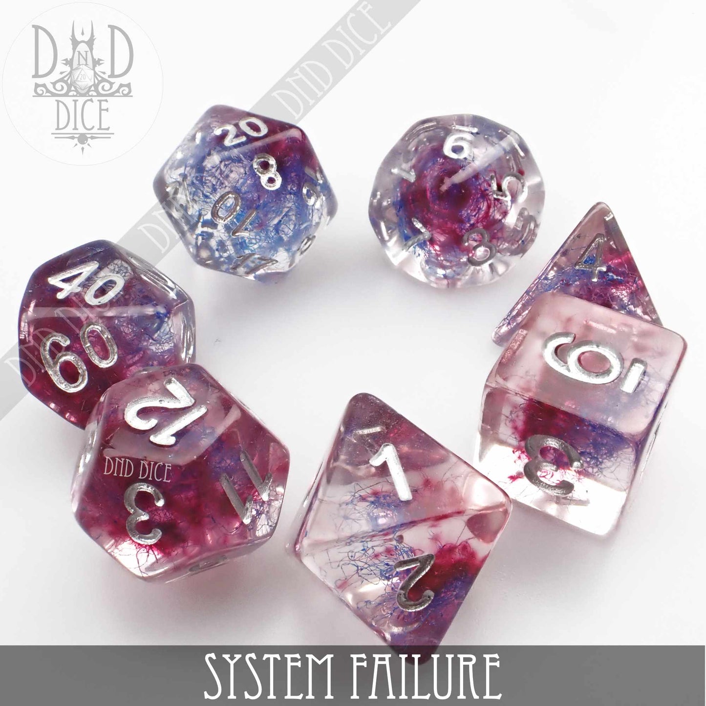 System Failure Dice Set - Premium Dice Sets & Games from DND DICE - Just $12! Shop now at Game Crave Tournament Store