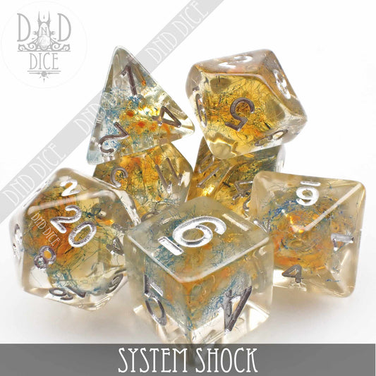 System Shock Dice Set - Premium Dice Sets & Games from DND DICE - Just $12! Shop now at Game Crave Tournament Store