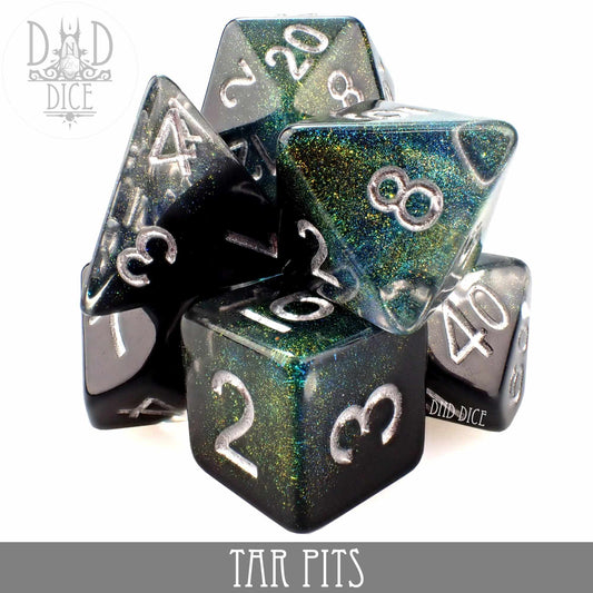 Tar Pits Dice Set - Premium Dice Sets & Games from DND DICE - Just $12! Shop now at Game Crave Tournament Store