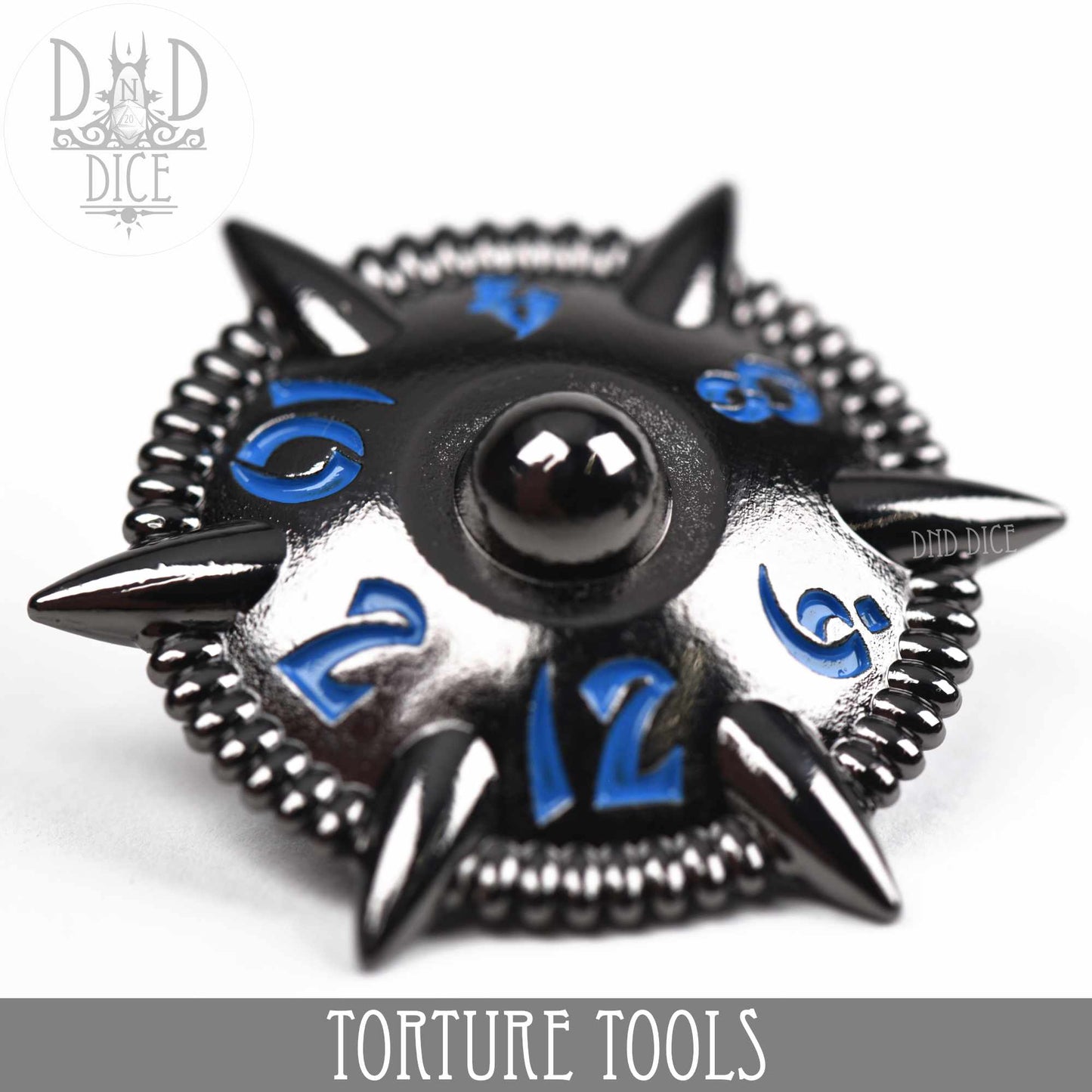 Torture Tools Blue - Metal Dice Set - Premium Dice Sets & Games from DND DICE - Just $32! Shop now at Game Crave Tournament Store