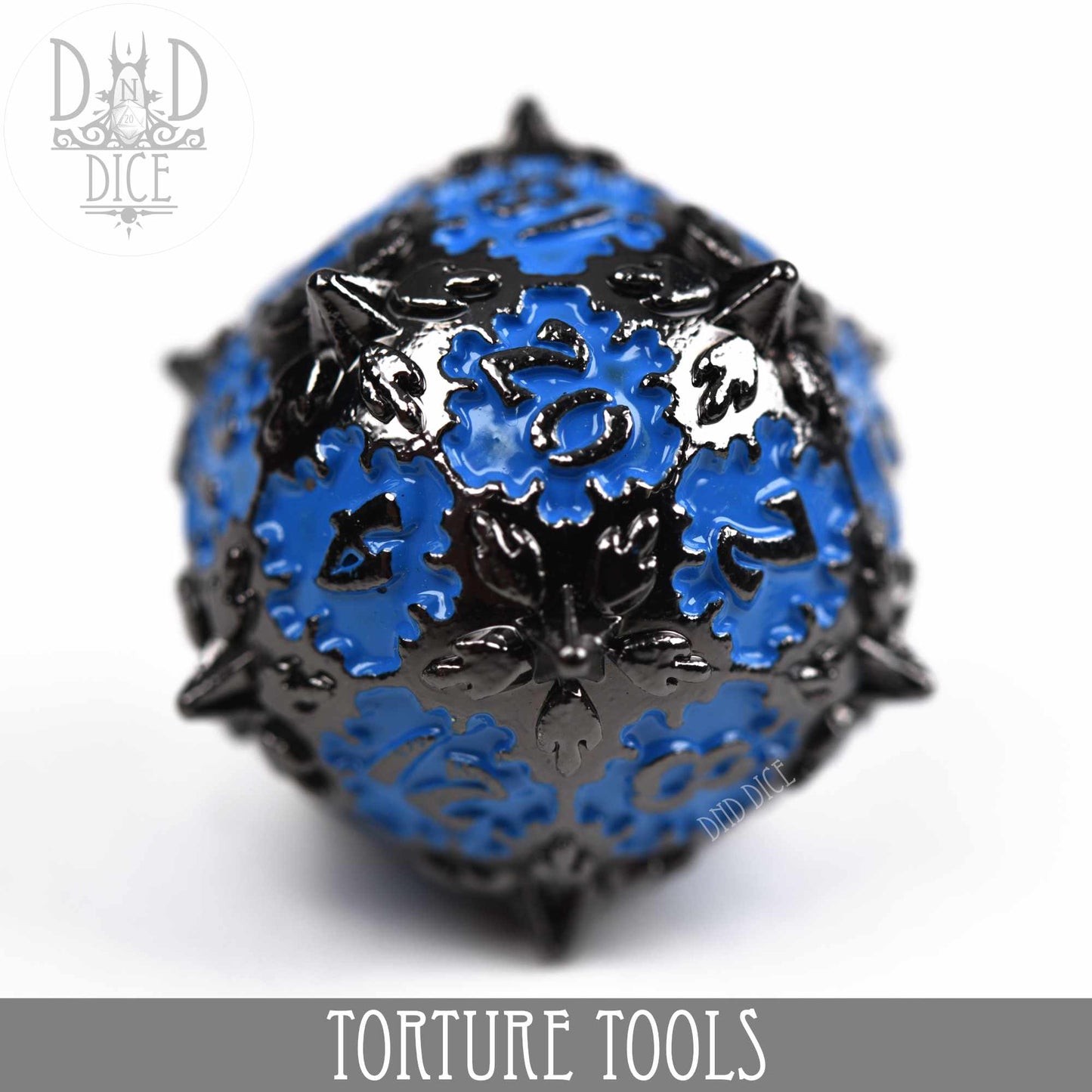 Torture Tools Blue - Metal Dice Set - Premium Dice Sets & Games from DND DICE - Just $32! Shop now at Game Crave Tournament Store