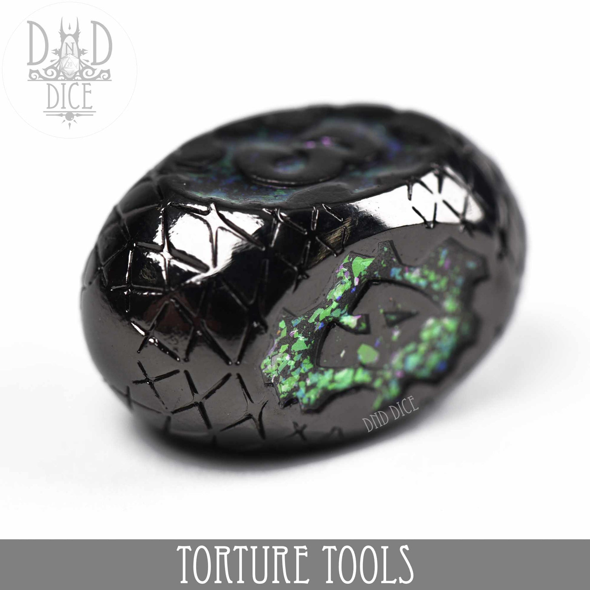 Torture Tools Blue - Metal Dice Set - Premium Dice Sets & Games from DND DICE - Just $32! Shop now at Game Crave Tournament Store