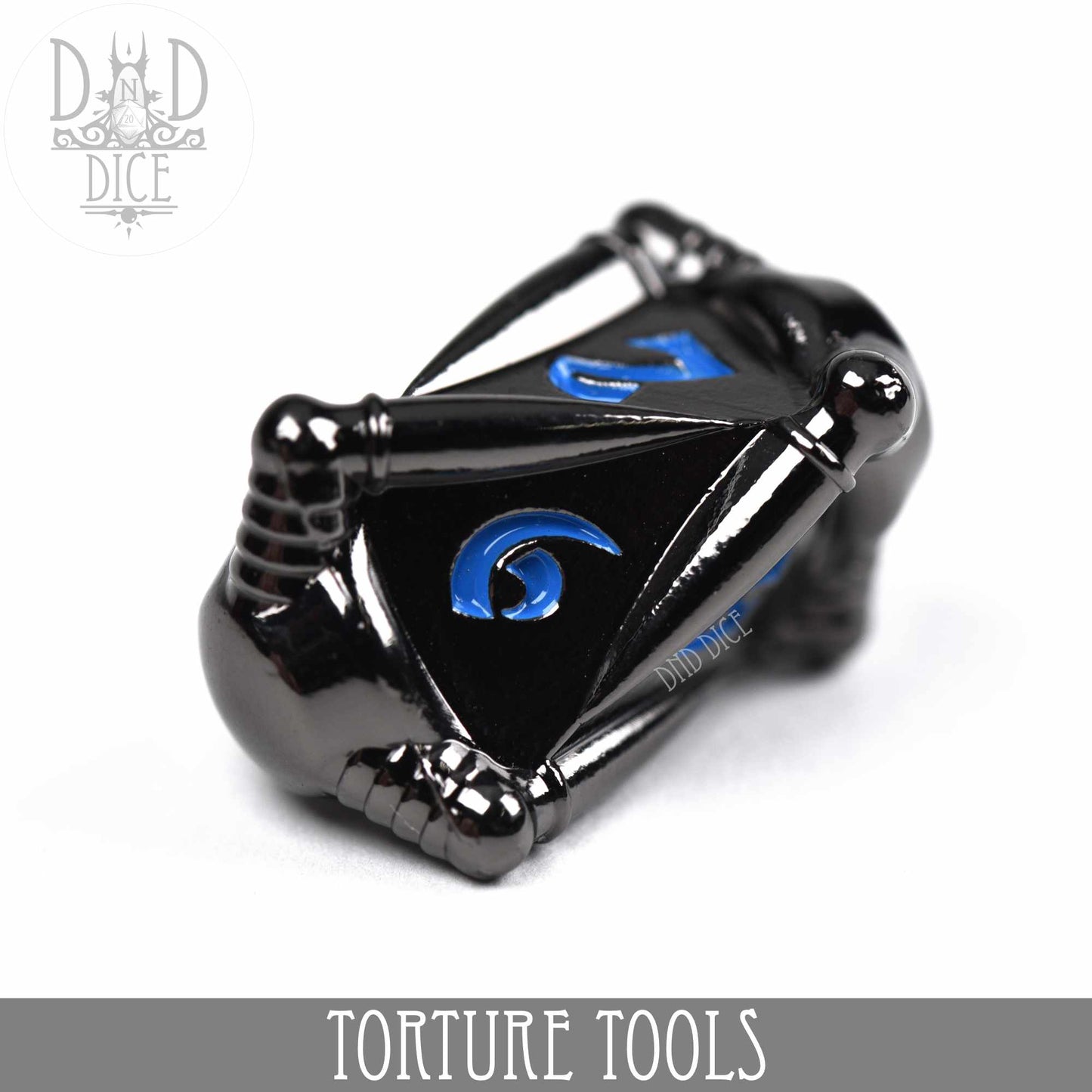 Torture Tools Blue - Metal Dice Set - Premium Dice Sets & Games from DND DICE - Just $32! Shop now at Game Crave Tournament Store