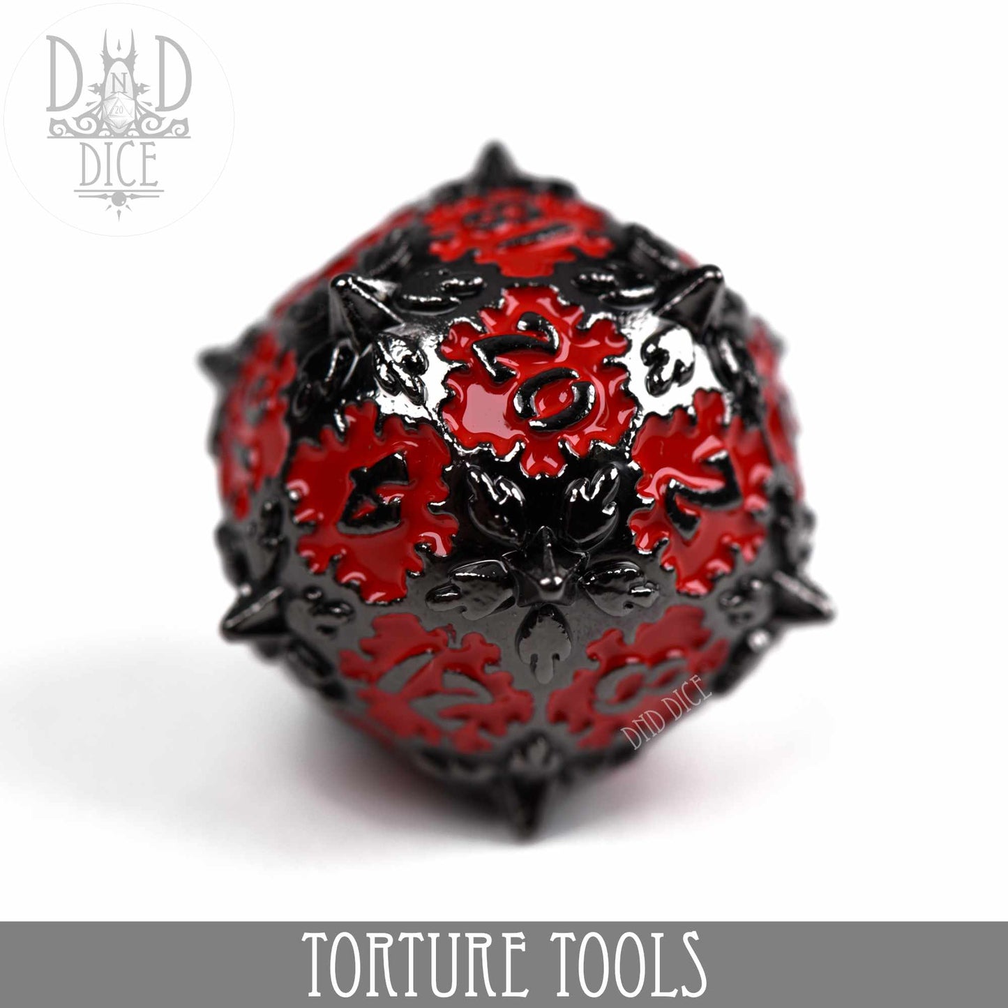 Torture Tools Red - Metal Dice Set - Premium Dice Sets & Games from DND DICE - Just $32! Shop now at Game Crave Tournament Store