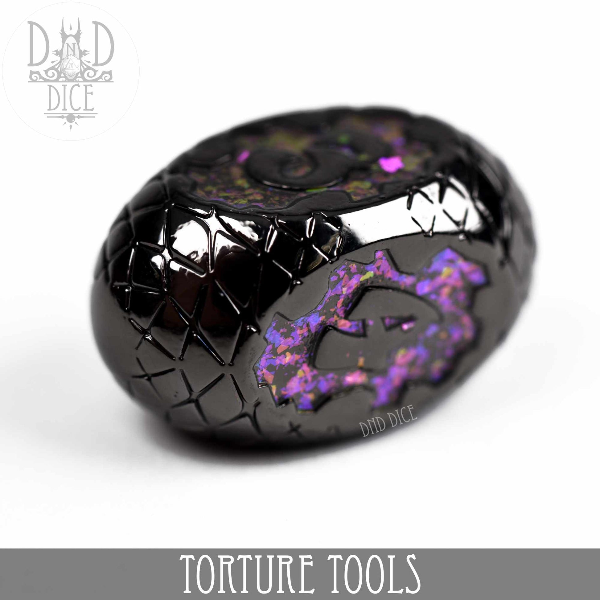 Torture Tools Red - Metal Dice Set - Premium Dice Sets & Games from DND DICE - Just $32! Shop now at Game Crave Tournament Store