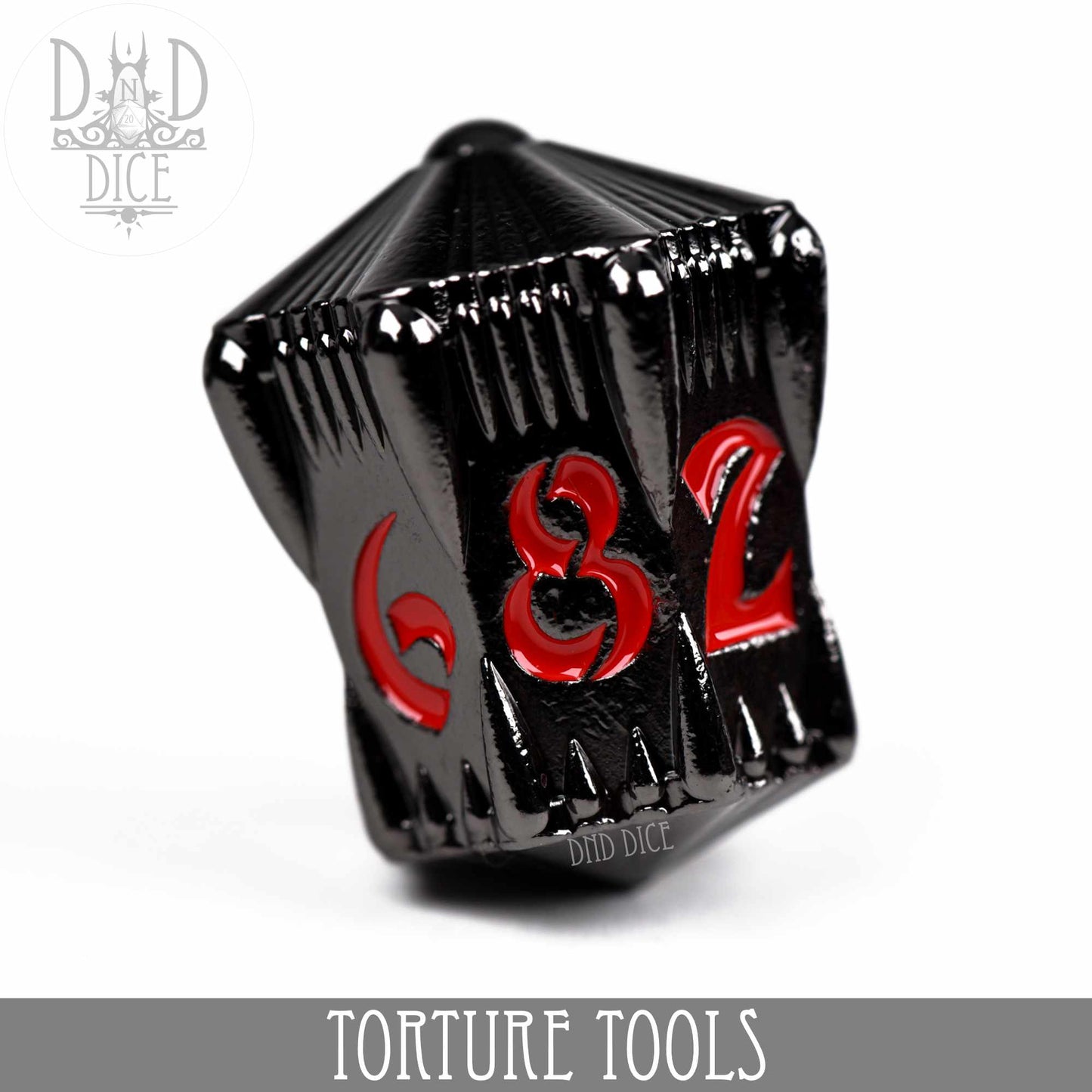 Torture Tools Red - Metal Dice Set - Premium Dice Sets & Games from DND DICE - Just $32! Shop now at Game Crave Tournament Store