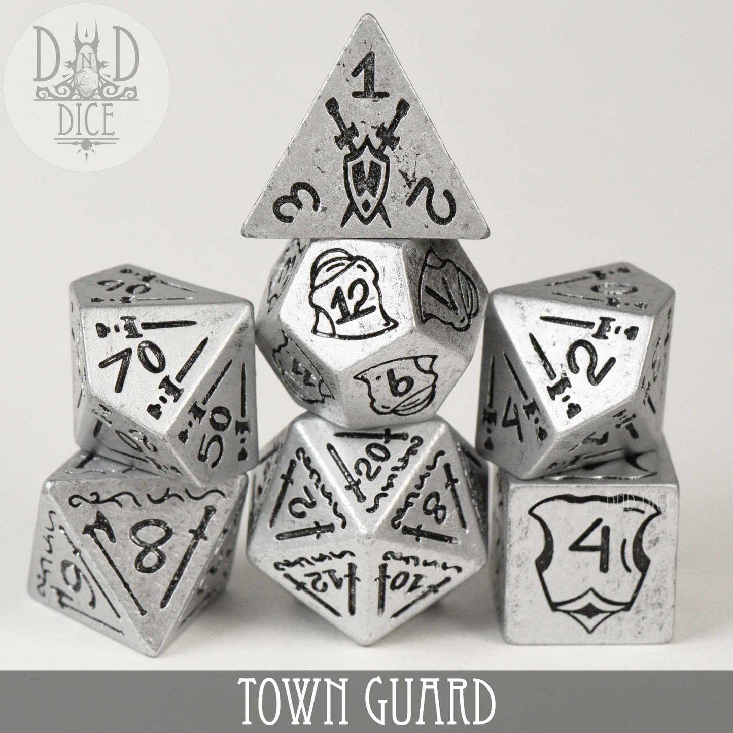 Town Guard Dice Set - Premium Dice Sets & Games from DND DICE - Just $16! Shop now at Game Crave Tournament Store