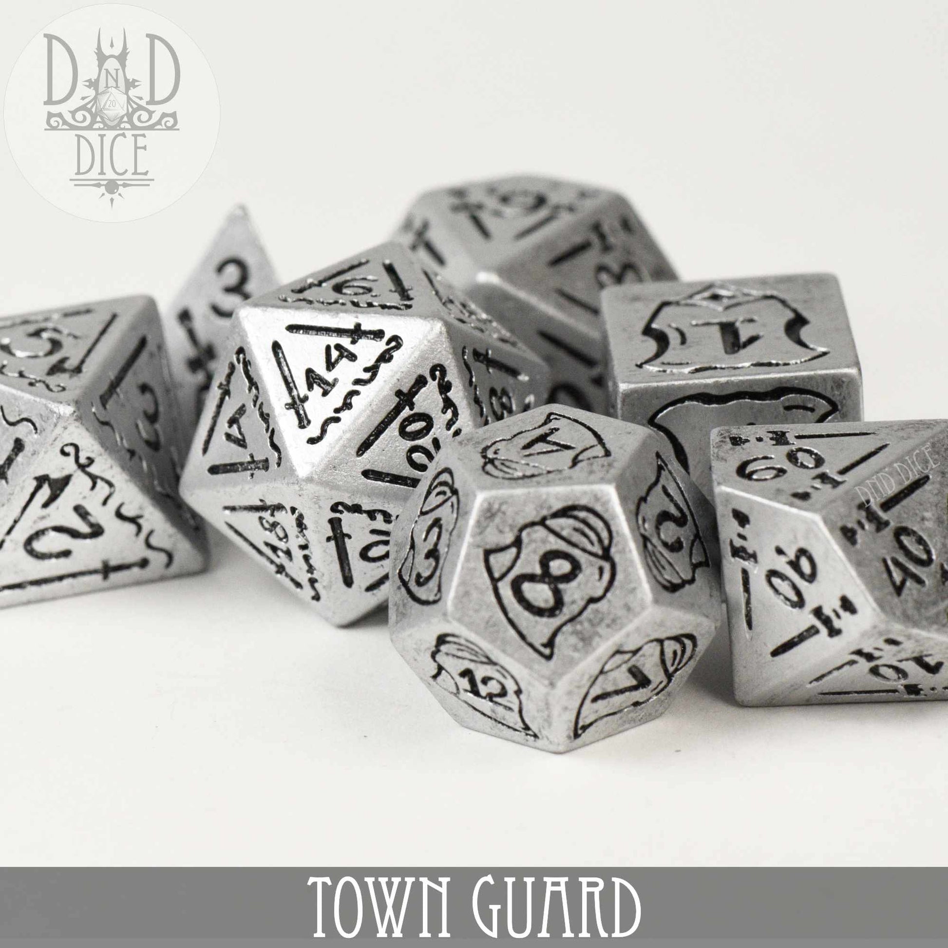 Town Guard Dice Set - Premium Dice Sets & Games from DND DICE - Just $16! Shop now at Game Crave Tournament Store