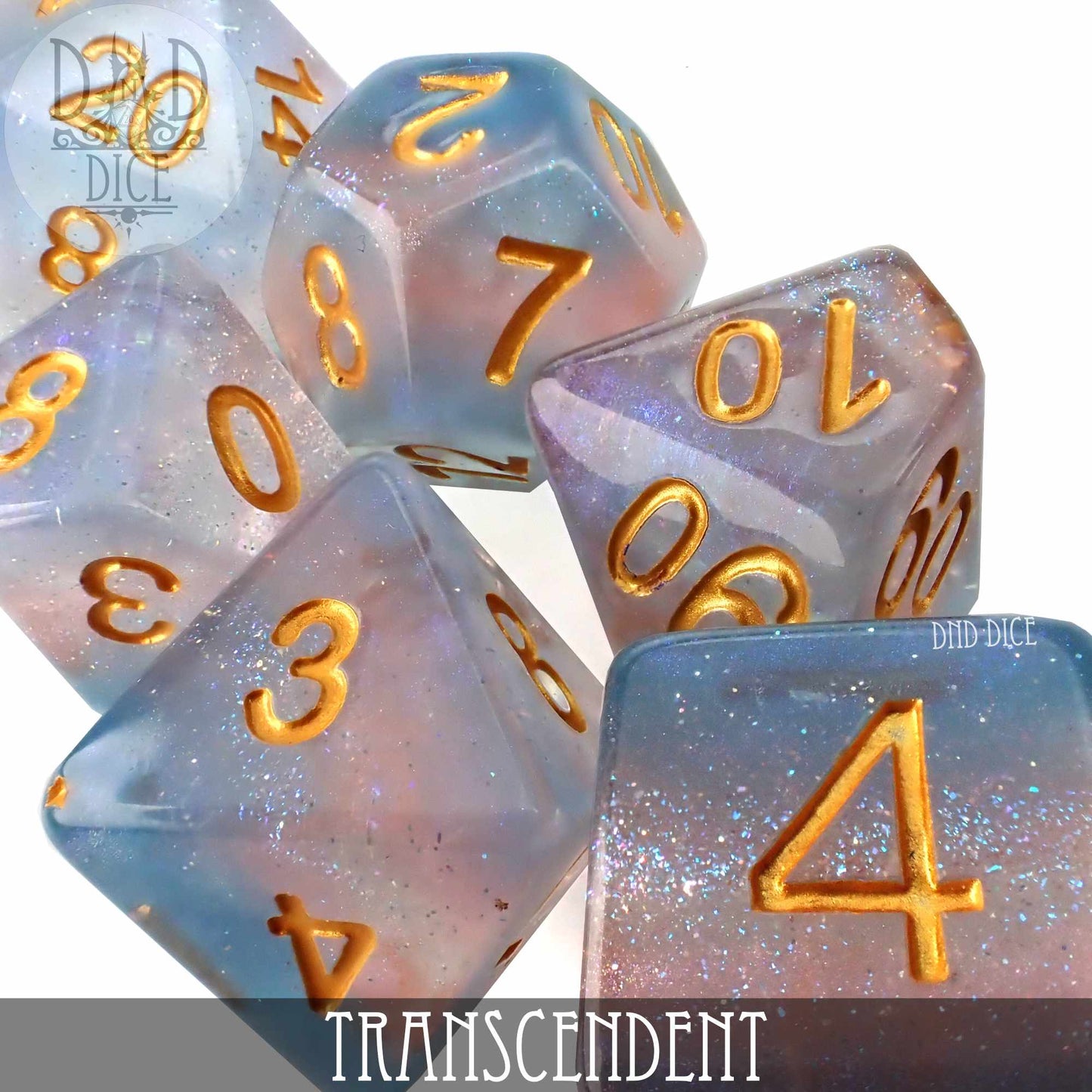 Transcendent Dice Set - Premium Dice Sets & Games from DND DICE - Just $12! Shop now at Game Crave Tournament Store