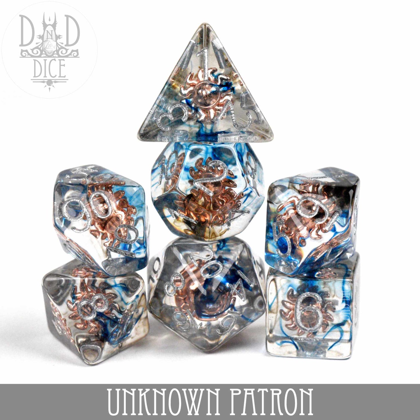 Unknown Patron Dice Set - Premium Dice Sets & Games from DND DICE - Just $15! Shop now at Game Crave Tournament Store