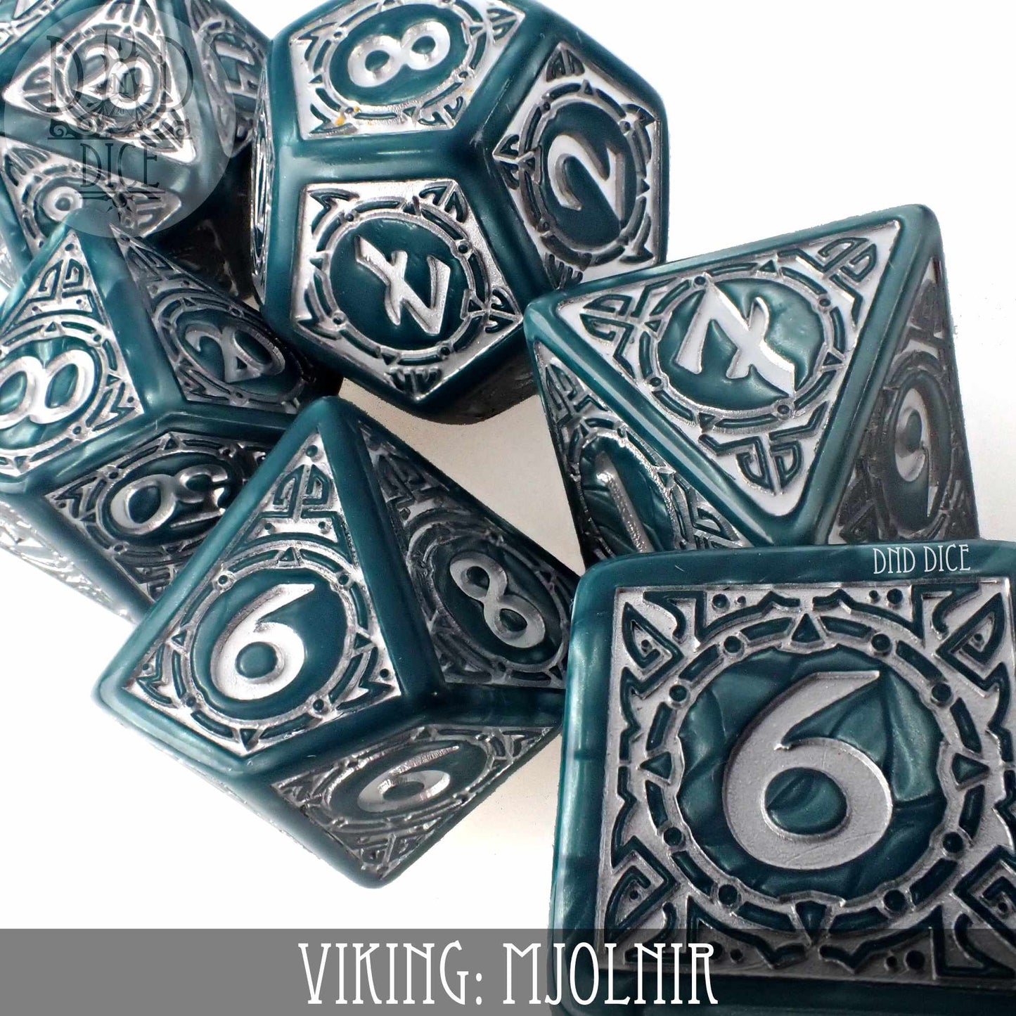 Viking Mjolnir Dice Set - Premium Dice Sets & Games from DND DICE - Just $14! Shop now at Game Crave Tournament Store