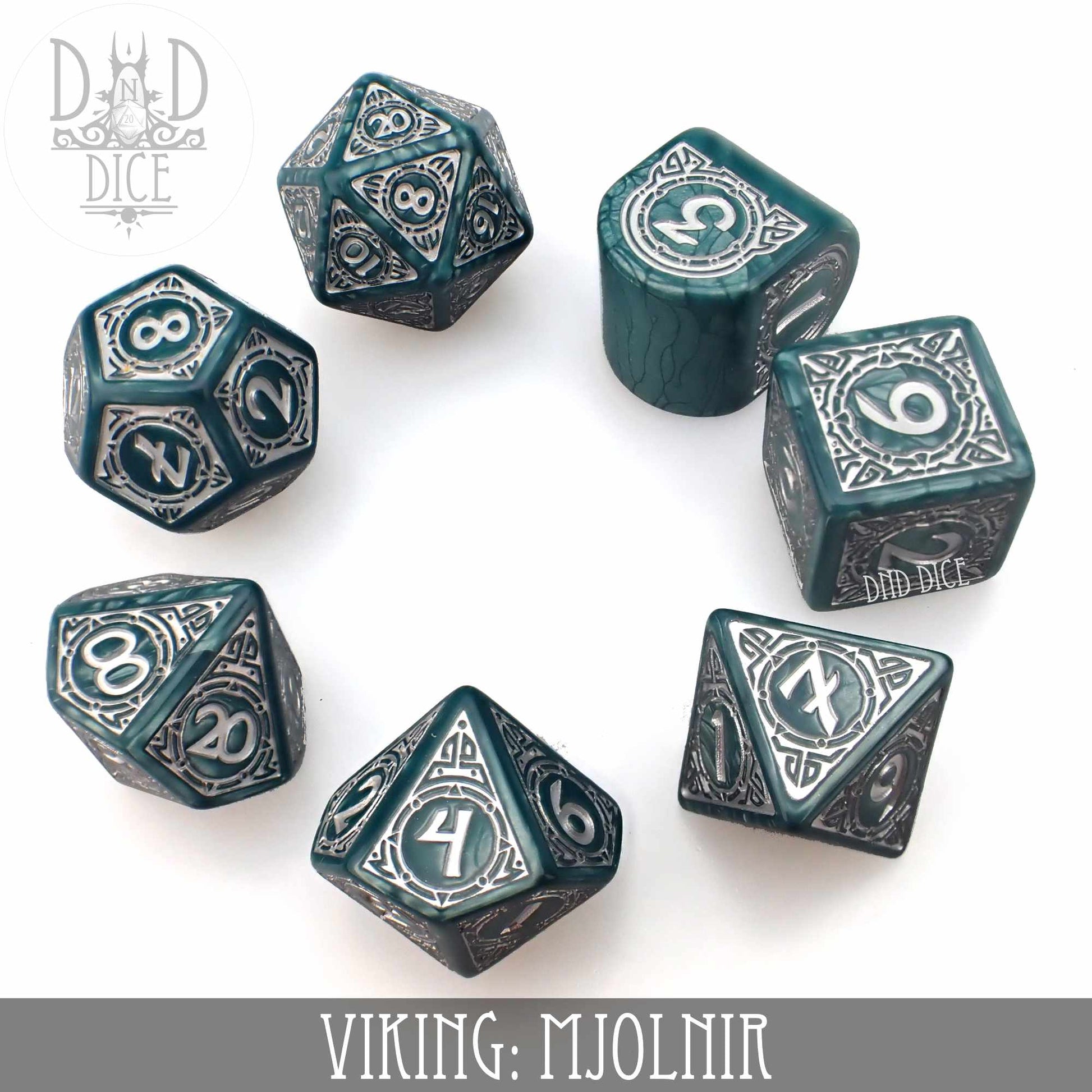 Viking Mjolnir Dice Set - Premium Dice Sets & Games from DND DICE - Just $14! Shop now at Game Crave Tournament Store