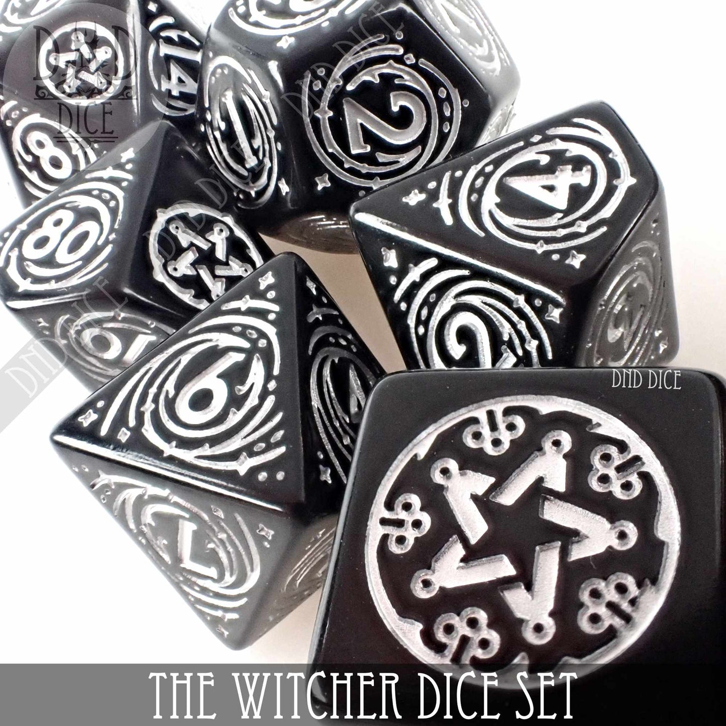 The Witcher Dice Set and Coin - Yennefer - Premium Dice Sets & Games from DND DICE - Just $23! Shop now at Game Crave Tournament Store