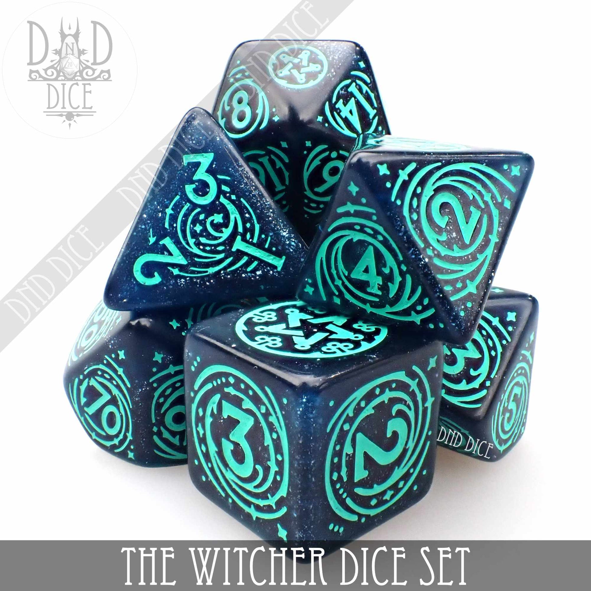 The Witcher Dice Set and Coin - Yennefer - Premium Dice Sets & Games from DND DICE - Just $23! Shop now at Game Crave Tournament Store