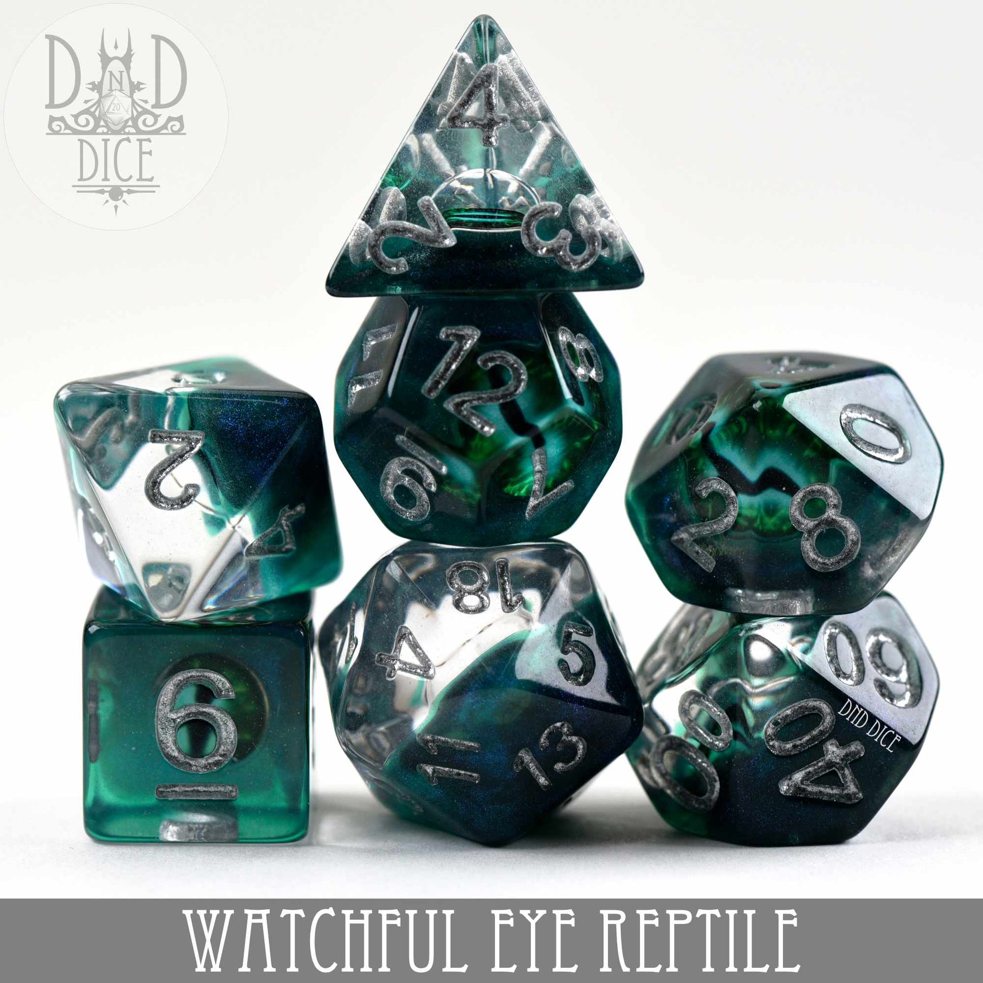 Watchful Eye - Reptile Dice Set - Premium Dice Sets & Games from DND DICE - Just $14! Shop now at Game Crave Tournament Store