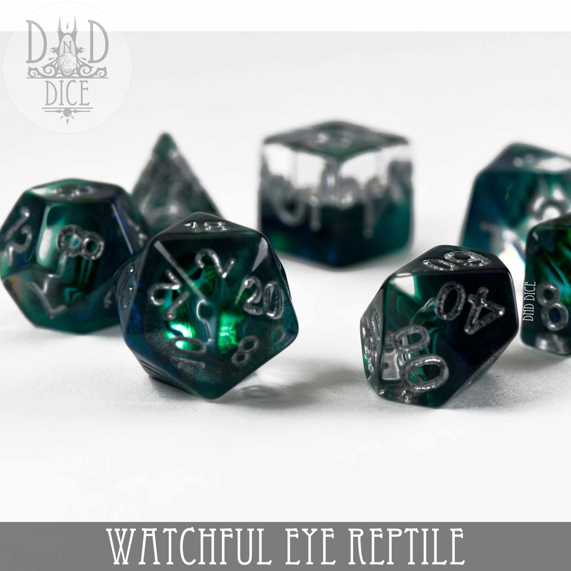 Watchful Eye - Reptile Dice Set - Premium Dice Sets & Games from DND DICE - Just $14! Shop now at Game Crave Tournament Store