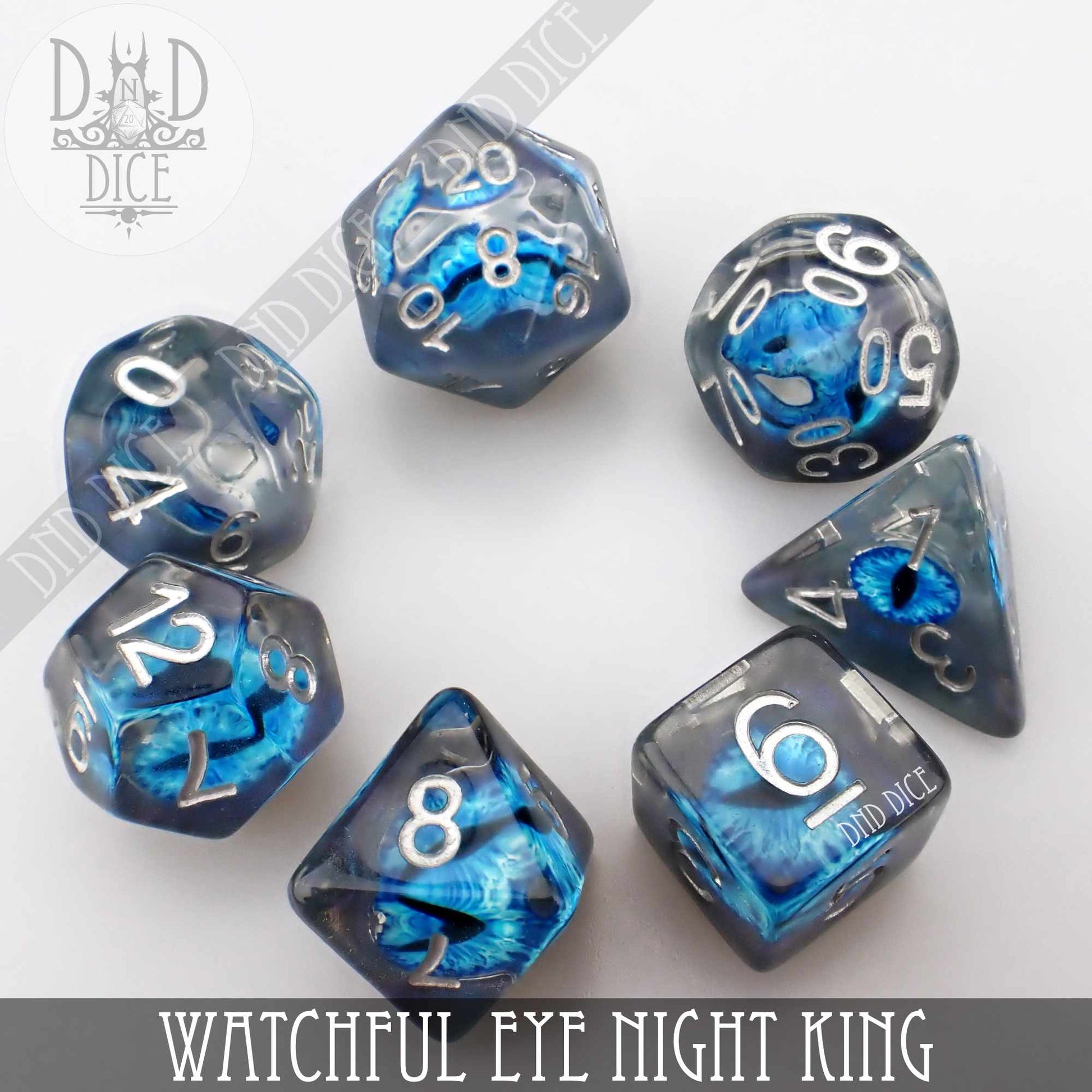 Watchful Eye - Night King Dice Set - Premium Dice Sets & Games from DND DICE - Just $14! Shop now at Game Crave Tournament Store