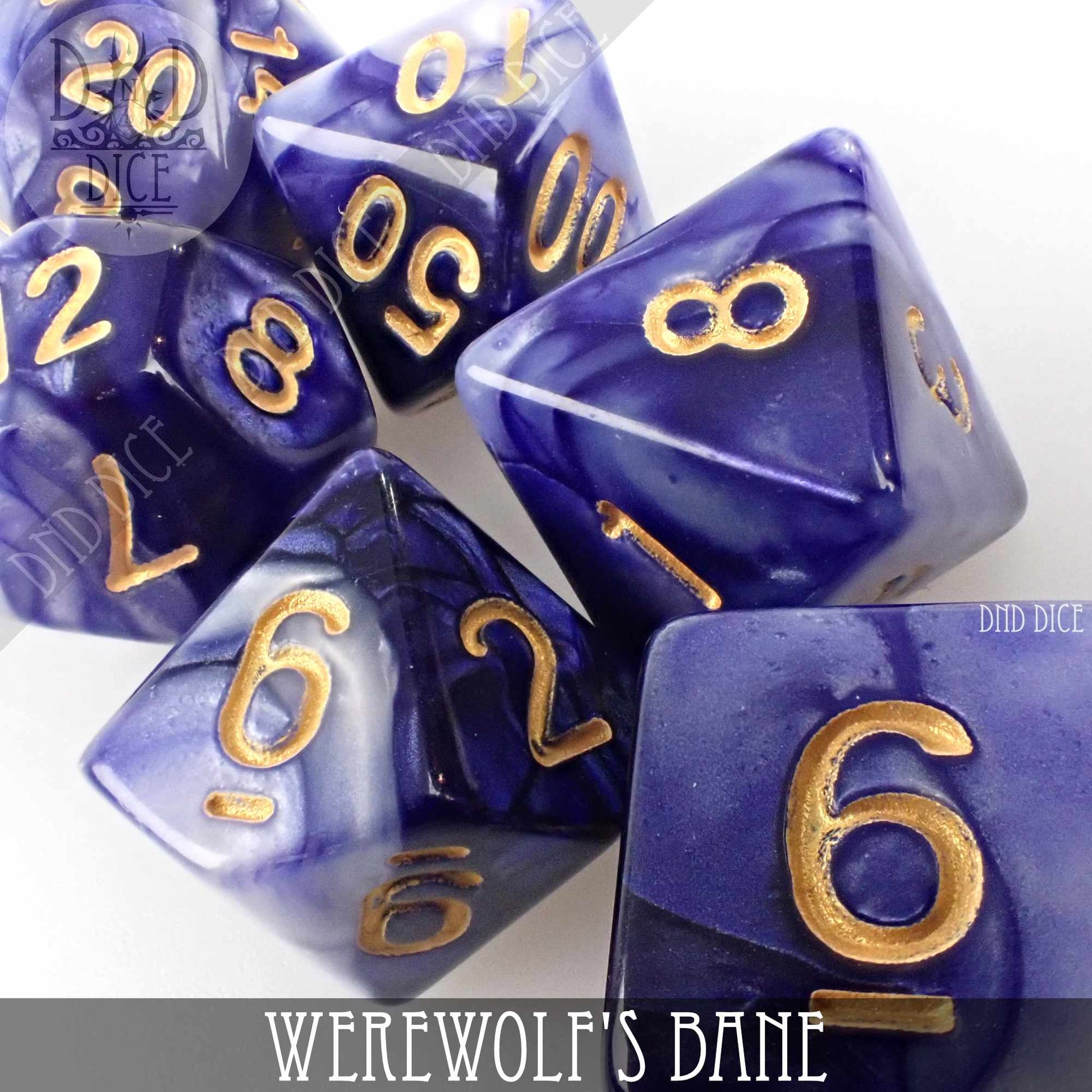 Werewolf's Bane Dice Set - Premium Dice Sets & Games from DND DICE - Just $6! Shop now at Game Crave Tournament Store