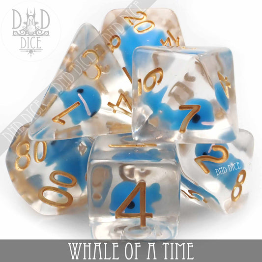 Whale of a Time Dice Set - Premium Dice Sets & Games from DND DICE - Just $15! Shop now at Game Crave Tournament Store