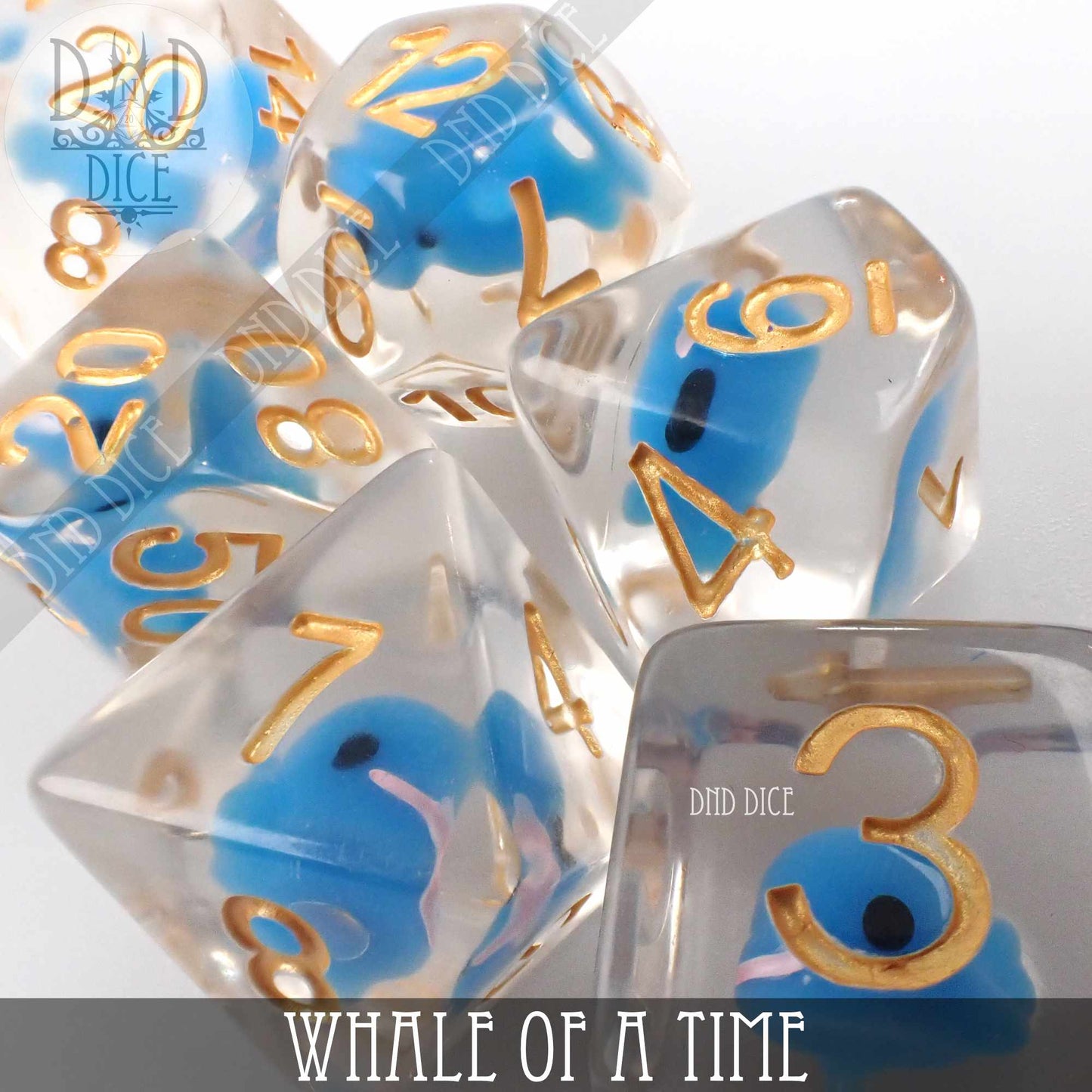 Whale of a Time Dice Set - Premium Dice Sets & Games from DND DICE - Just $15! Shop now at Game Crave Tournament Store