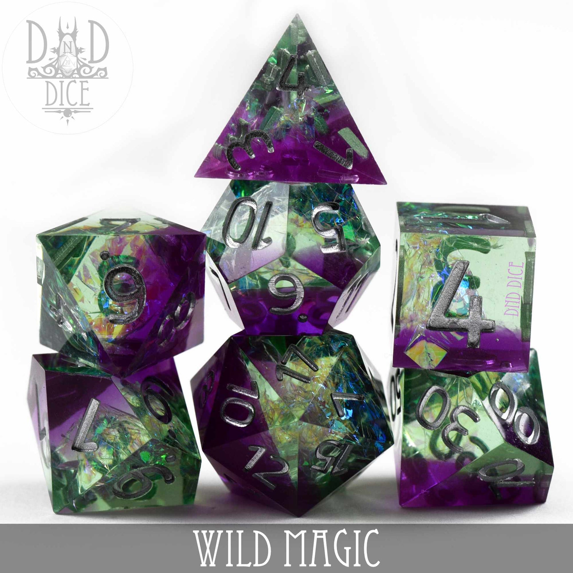 Wild Magic Handmade Dice Set - Premium Dice Sets & Games from DND DICE - Just $35! Shop now at Game Crave Tournament Store