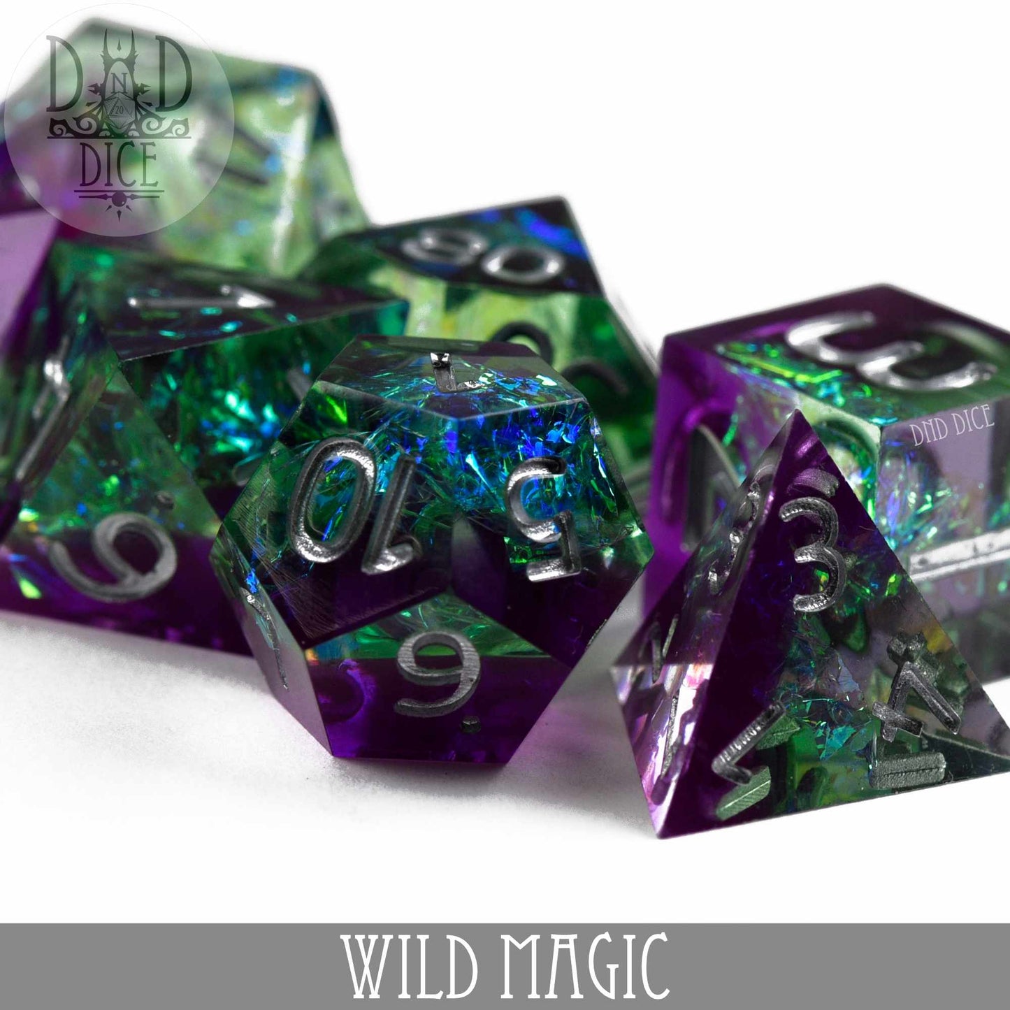 Wild Magic Handmade Dice Set - Premium Dice Sets & Games from DND DICE - Just $35! Shop now at Game Crave Tournament Store