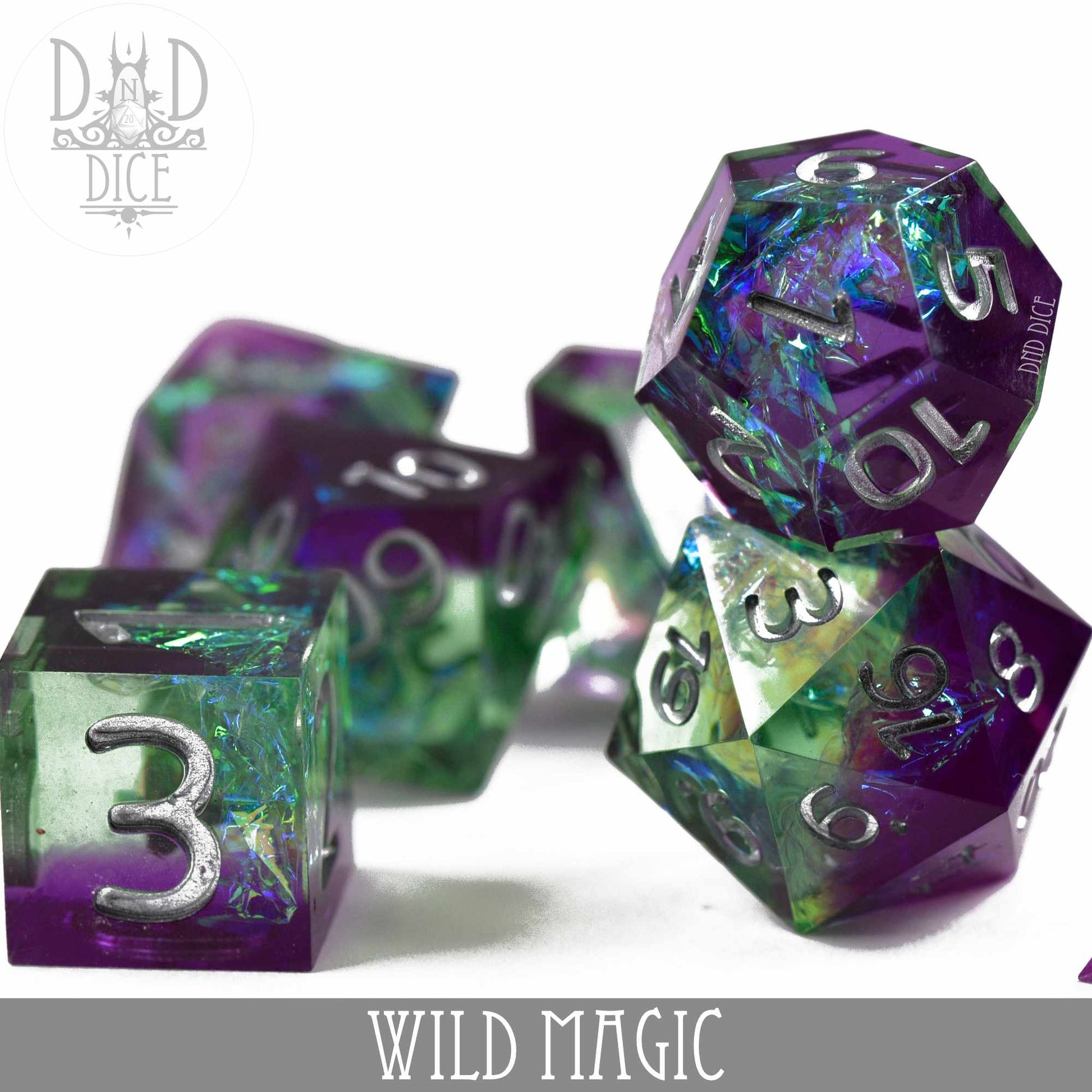 Wild Magic Handmade Dice Set - Premium Dice Sets & Games from DND DICE - Just $35! Shop now at Game Crave Tournament Store