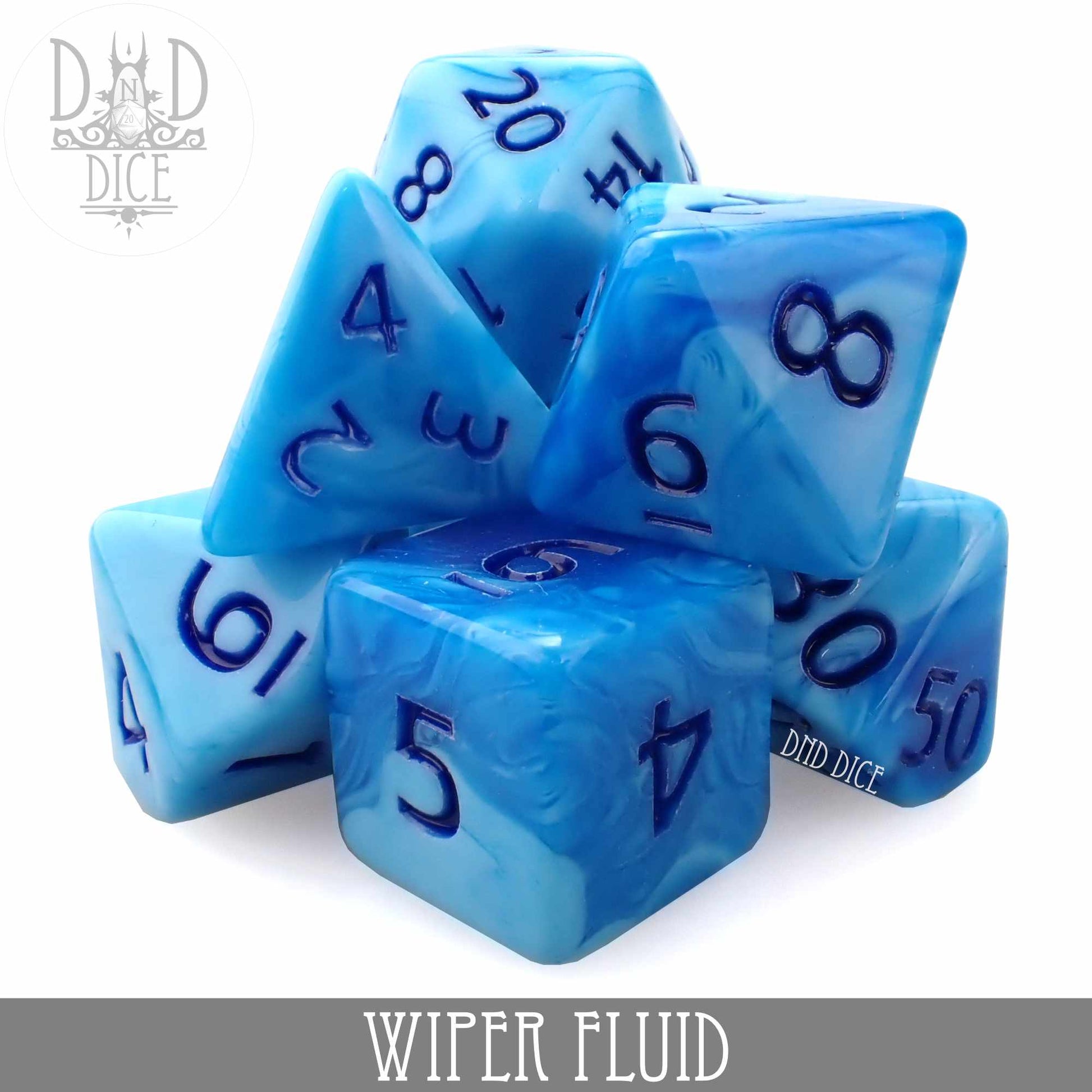 Wiper Fluid Dice Set - Premium Dice Sets & Games from DND DICE - Just $6! Shop now at Game Crave Tournament Store