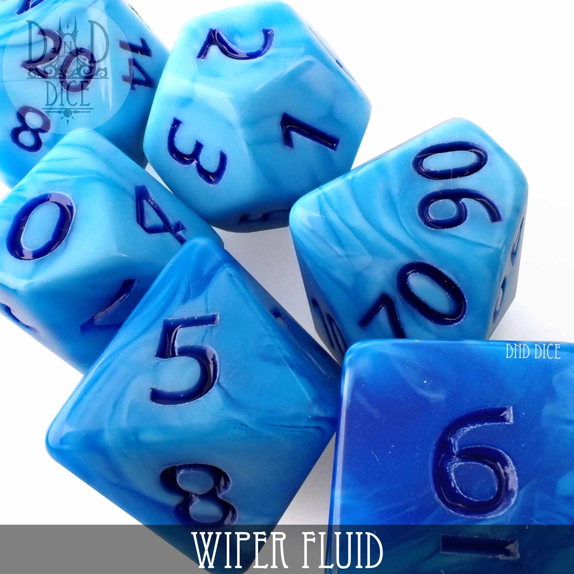 Wiper Fluid Dice Set - Premium Dice Sets & Games from DND DICE - Just $6! Shop now at Game Crave Tournament Store