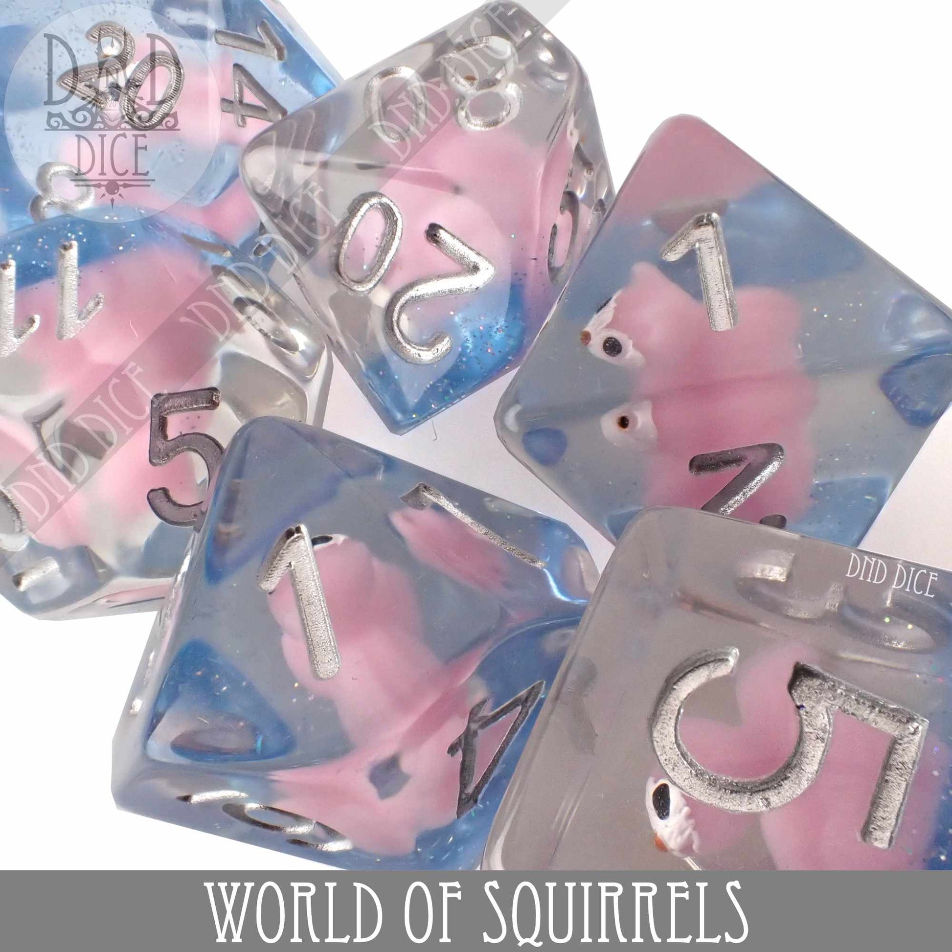 World of Squirrels Dice Set - Premium Dice Sets & Games from DND DICE - Just $15! Shop now at Game Crave Tournament Store