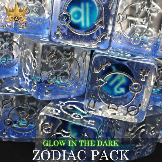 Zodiac Pack 12D6 Dice Set (Gift Box) - Premium Dice Sets & Games from DND DICE - Just $25! Shop now at Game Crave Tournament Store