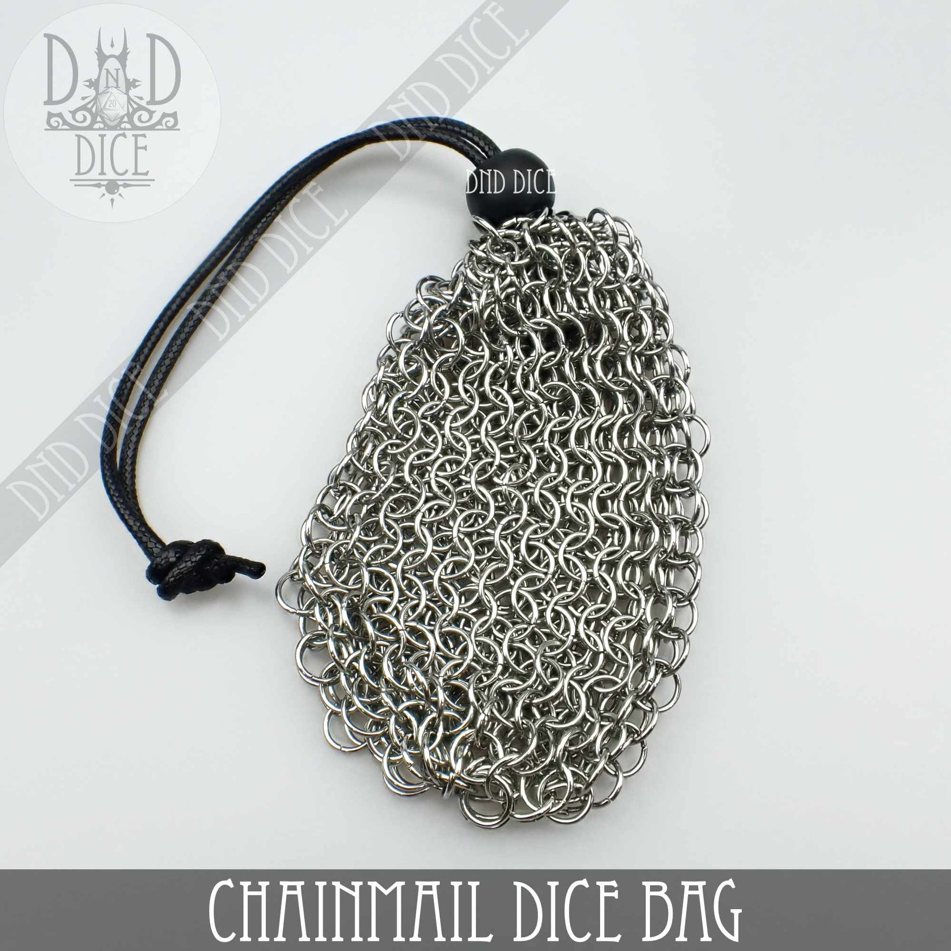 Chainmail Dice Bag - Premium Dice Sets & Games from DND DICE - Just $20! Shop now at Game Crave Tournament Store