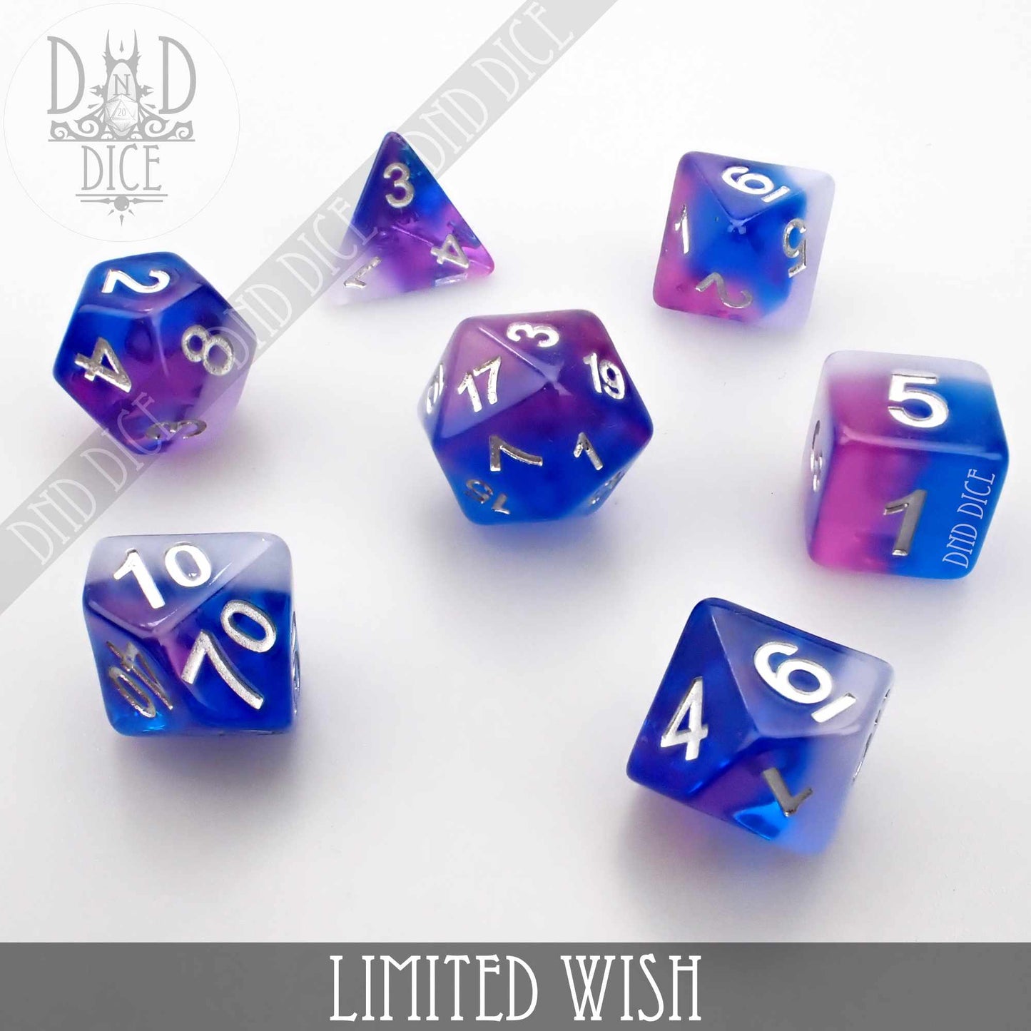 Limited Wish Dice Set - Premium Dice Sets & Games from DND DICE - Just $12! Shop now at Game Crave Tournament Store