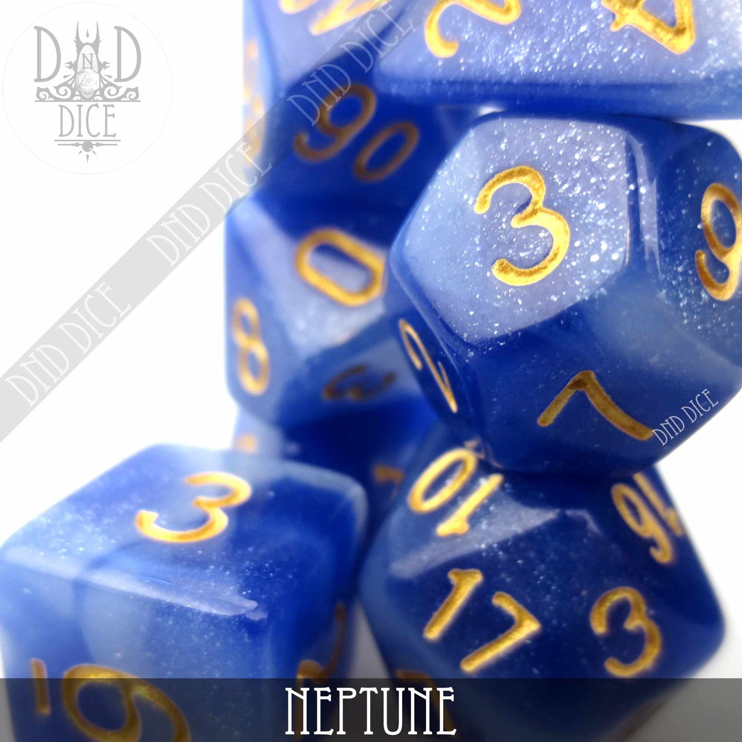 Neptune Galaxy Dice Set - Premium Dice Sets & Games from DND DICE - Just $6! Shop now at Game Crave Tournament Store