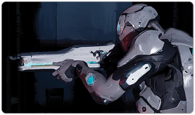 The Specter Playmat - Premium Playmat from Inked Gaming - Just $34.99! Shop now at Game Crave Tournament Store
