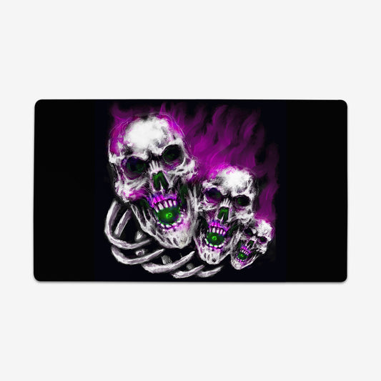 Spectral Skulls Playmat - Premium Playmat from Inked Gaming - Just $34.99! Shop now at Game Crave Tournament Store