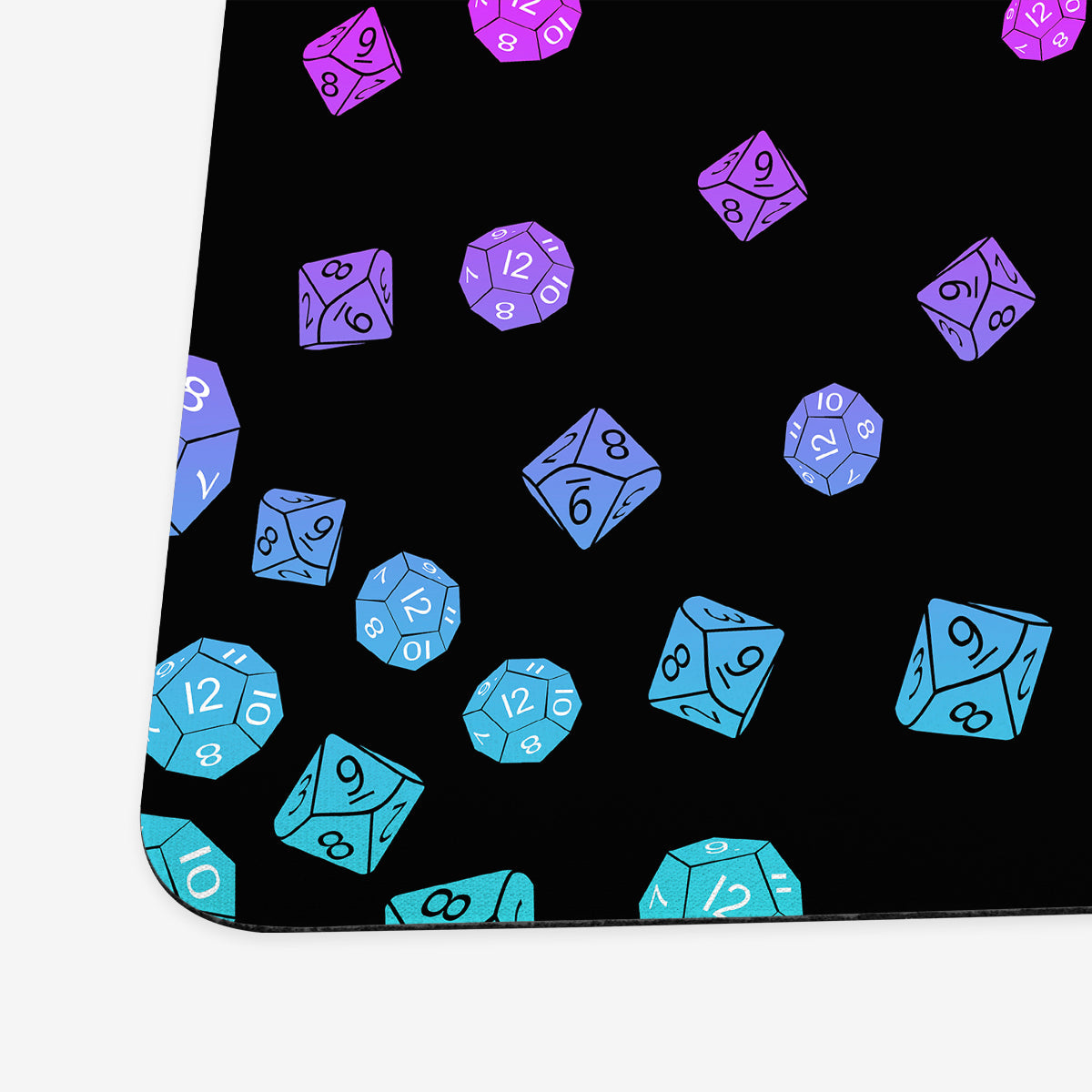Spilled Dice Playmat - Premium Playmat from Inked Gaming - Just $34.99! Shop now at Game Crave Tournament Store