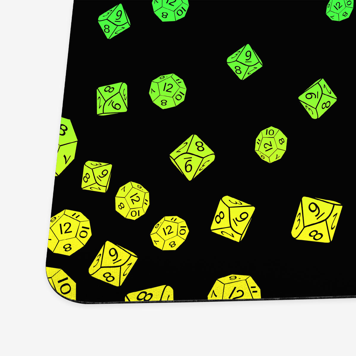 Spilled Dice Playmat - Premium Playmat from Inked Gaming - Just $34.99! Shop now at Game Crave Tournament Store