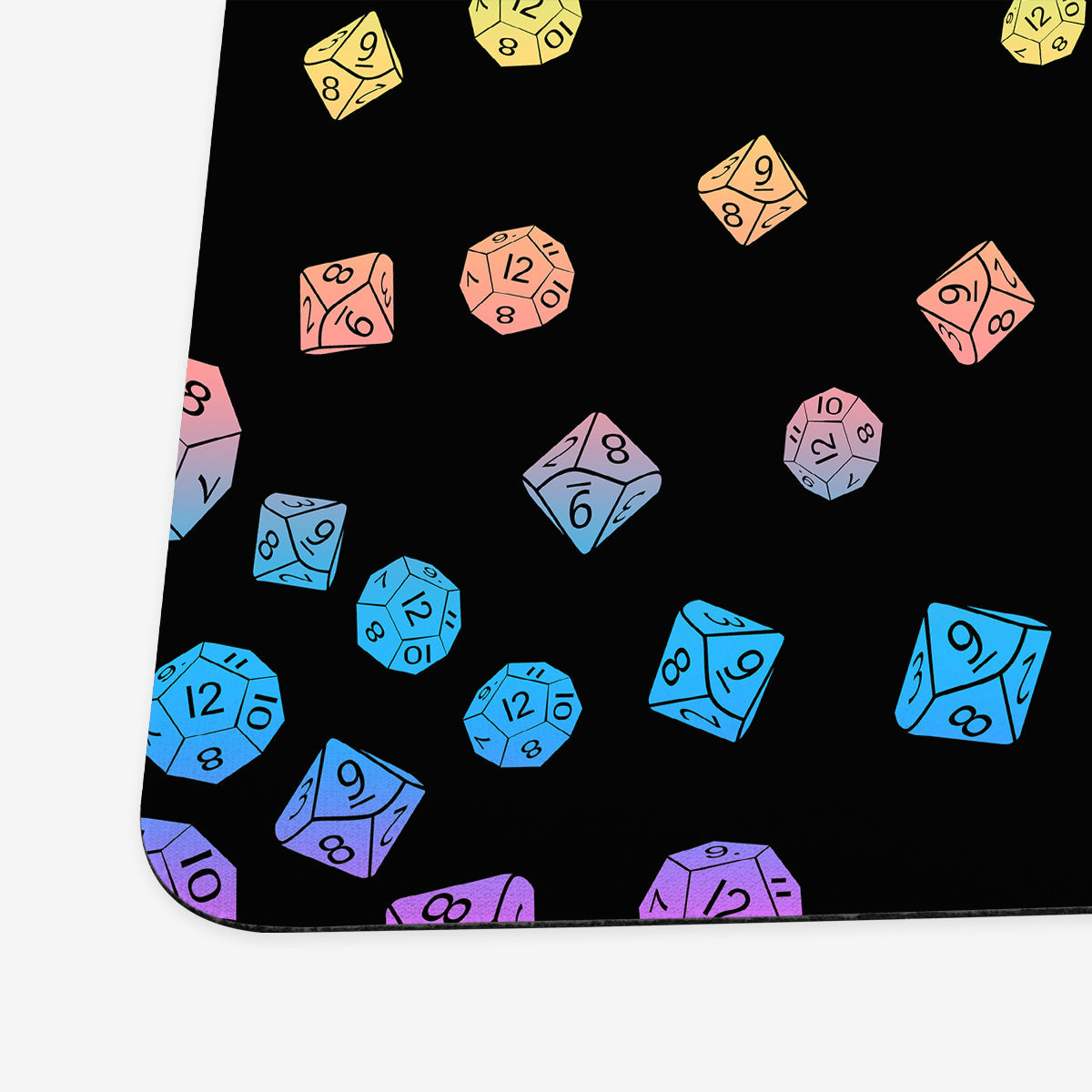 Spilled Dice Playmat - Premium Playmat from Inked Gaming - Just $34.99! Shop now at Game Crave Tournament Store