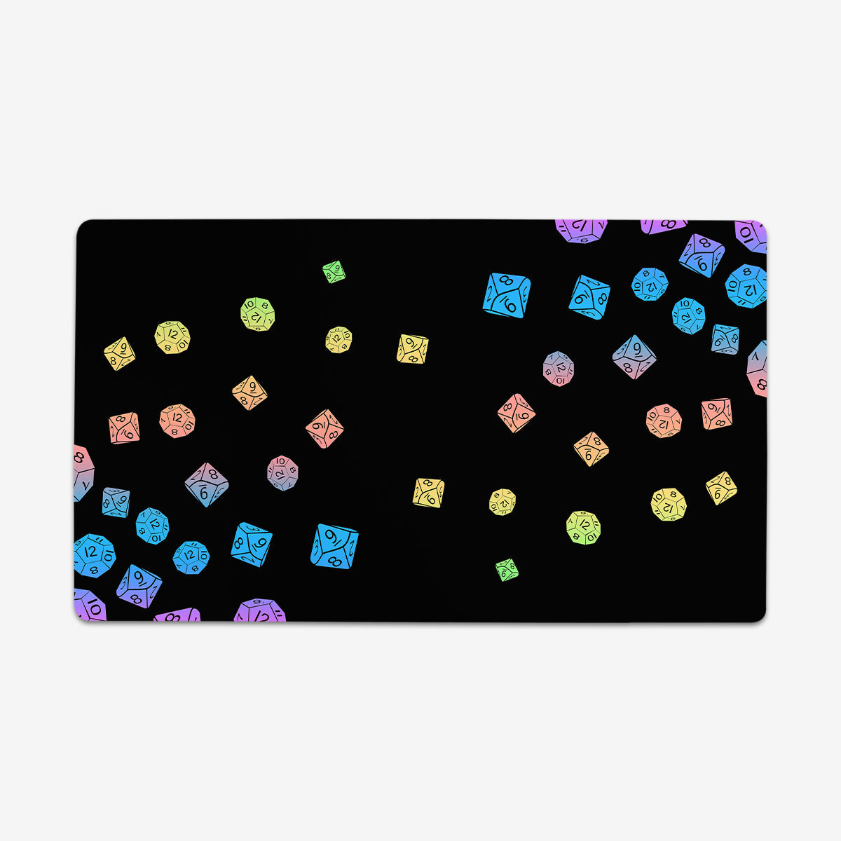 Spilled Dice Playmat - Premium Playmat from Inked Gaming - Just $34.99! Shop now at Game Crave Tournament Store