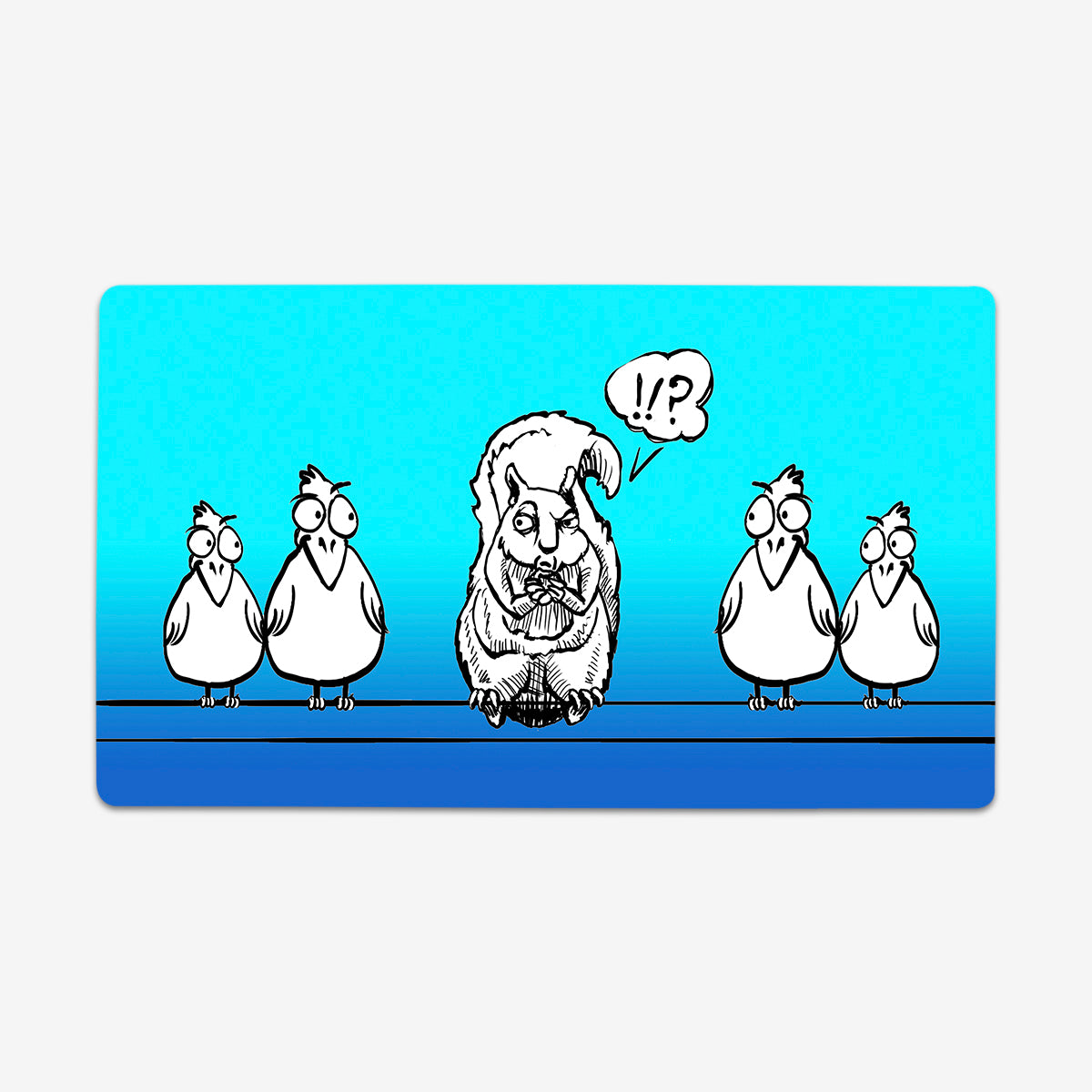 Squirrel Problems Playmat - Premium Playmat from Inked Gaming - Just $34.99! Shop now at Game Crave Tournament Store