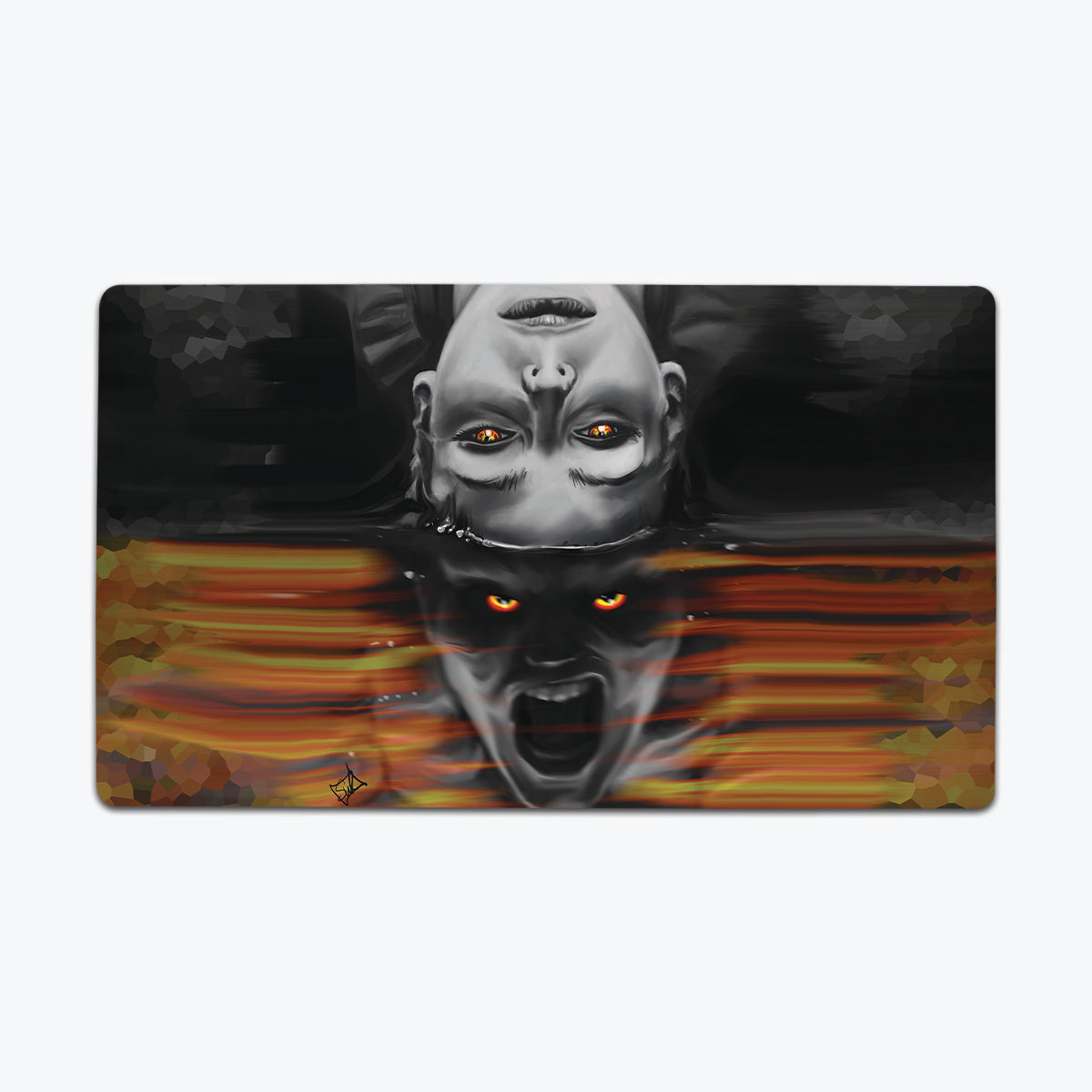 The Dark Inside Playmat - Premium Playmat from Inked Gaming - Just $34.99! Shop now at Game Crave Tournament Store