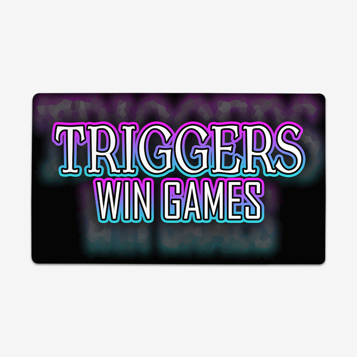 Triggers Win Games Playmat - Premium Playmat from Inked Gaming - Just $34.99! Shop now at Game Crave Tournament Store