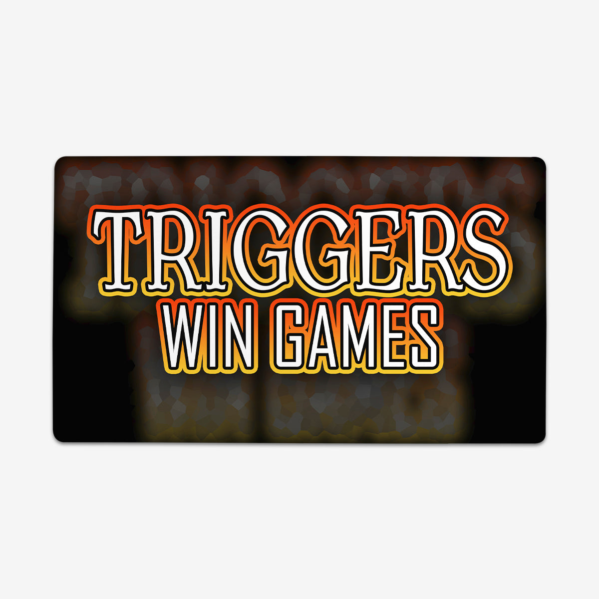 Triggers Win Games Playmat - Premium Playmat from Inked Gaming - Just $34.99! Shop now at Game Crave Tournament Store