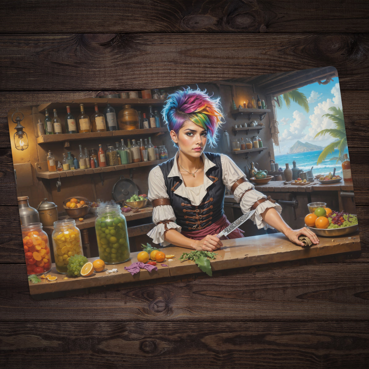 The Cook Playmat - Premium Playmat from Inked Gaming - Just $34.99! Shop now at Game Crave Tournament Store