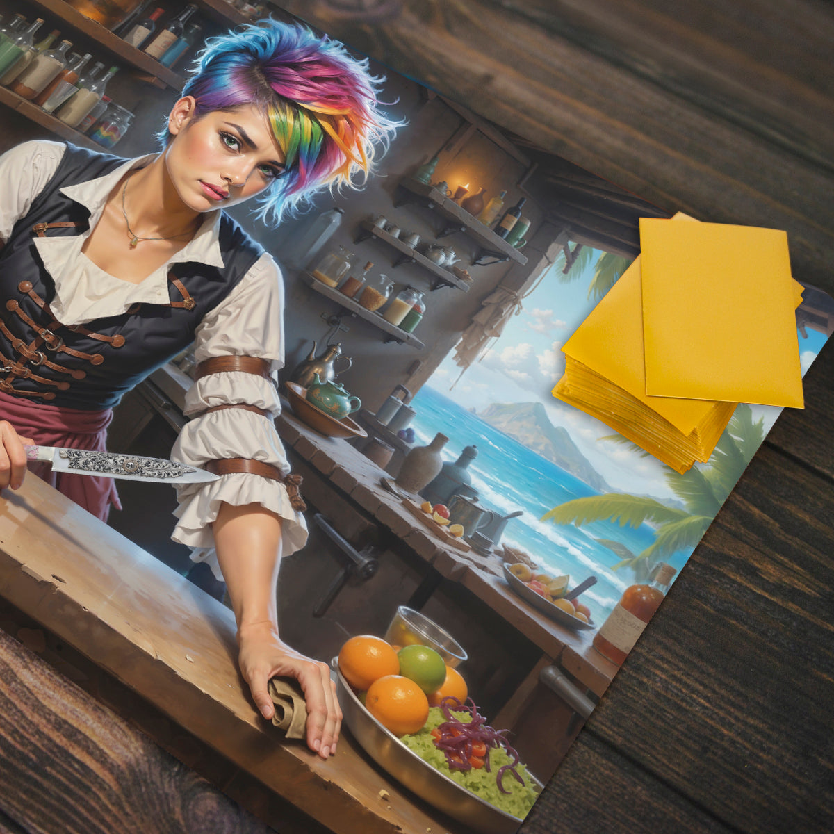 The Cook Playmat - Premium Playmat from Inked Gaming - Just $34.99! Shop now at Game Crave Tournament Store