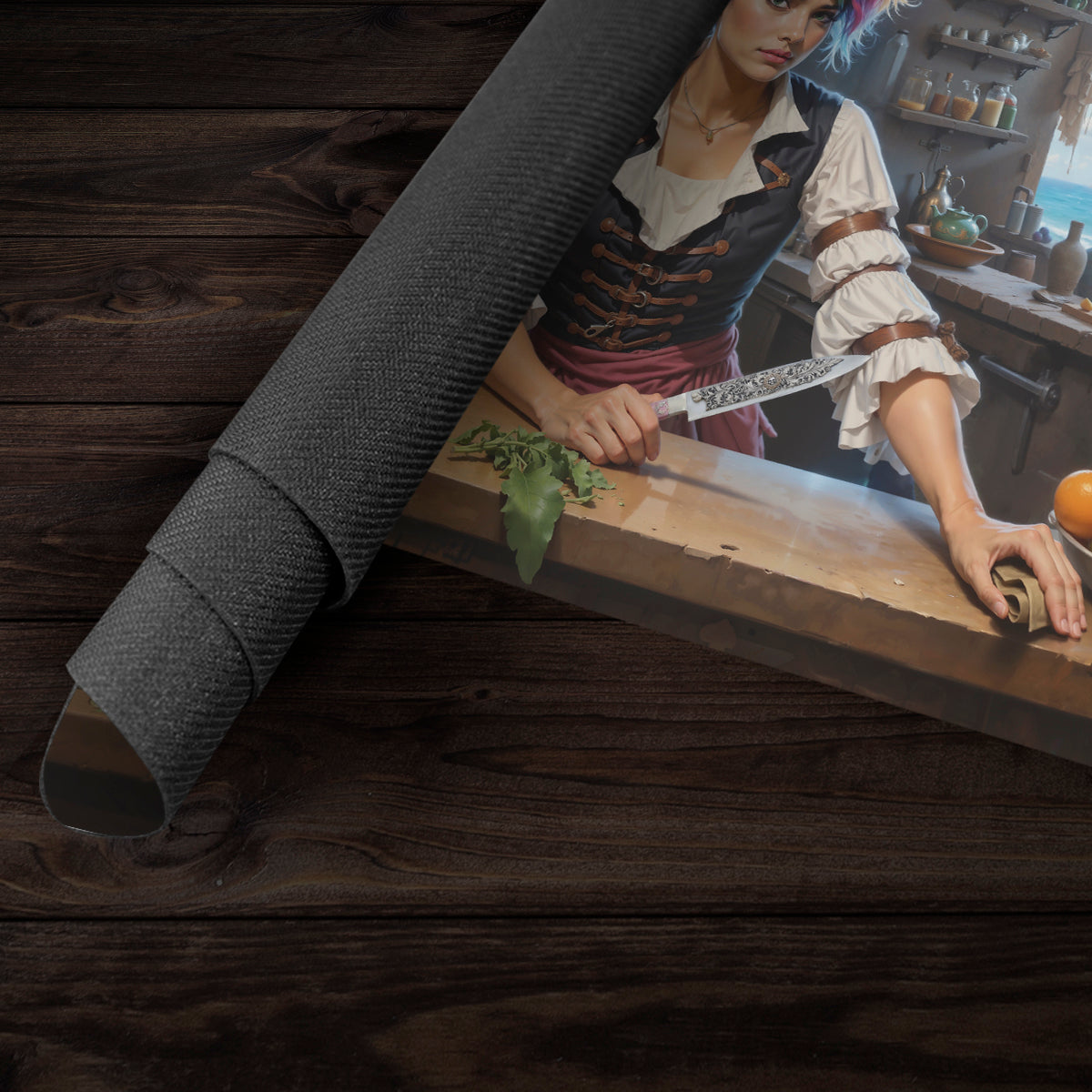 The Cook Playmat - Premium Playmat from Inked Gaming - Just $34.99! Shop now at Game Crave Tournament Store