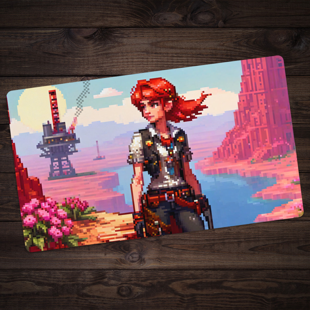 The Desert Rose Playmat - Premium Playmat from Inked Gaming - Just $34.99! Shop now at Game Crave Tournament Store